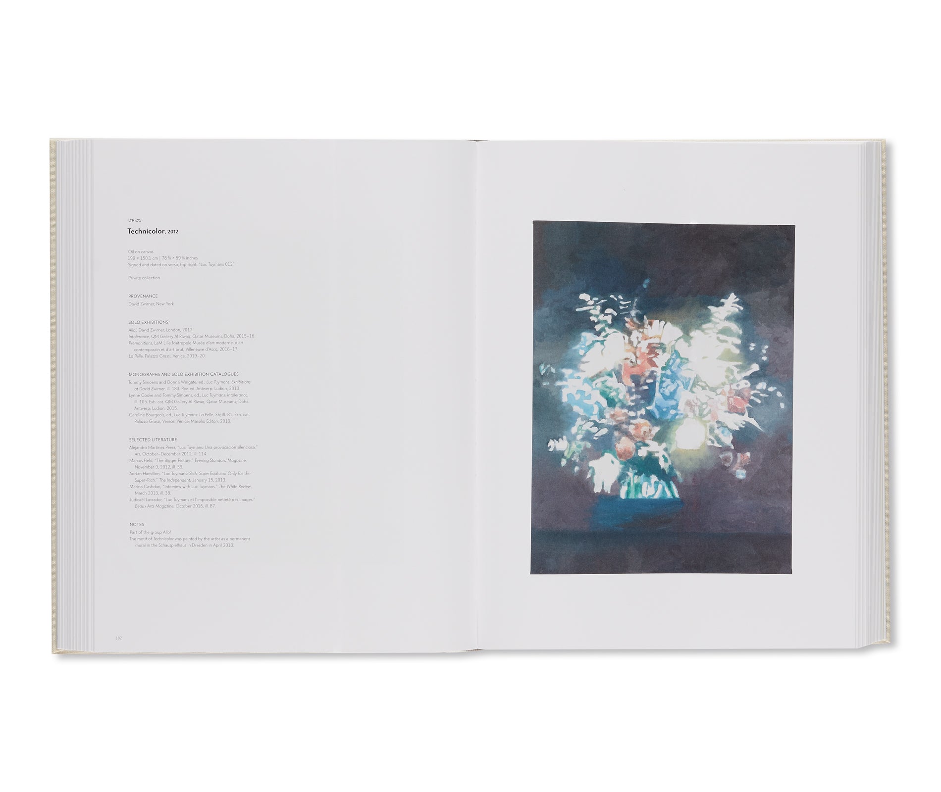 Luc Tuymans: Catalogue Raisonné of Paintings Volume 3 (2007-2018) - Art Book for Collectors & Scholars | Perfect for Art Galleries, Museums & Academic Research