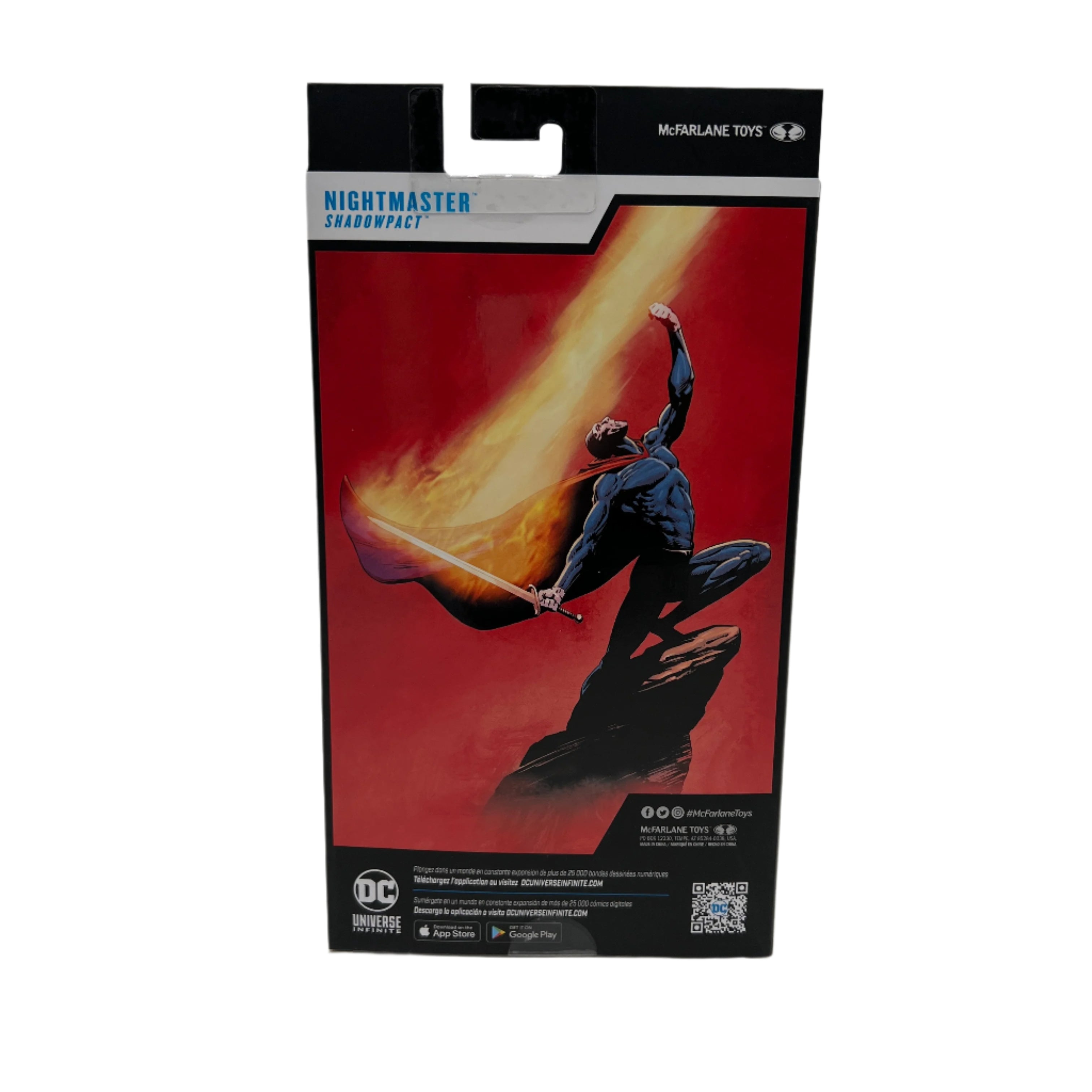 Nightmaster (Red Platinum) DC Multiverse 7-Inch Action Figure - Collectible DC Comics Superhero Toy for Display & Play - Perfect for Fans, Collectors & Gift Giving