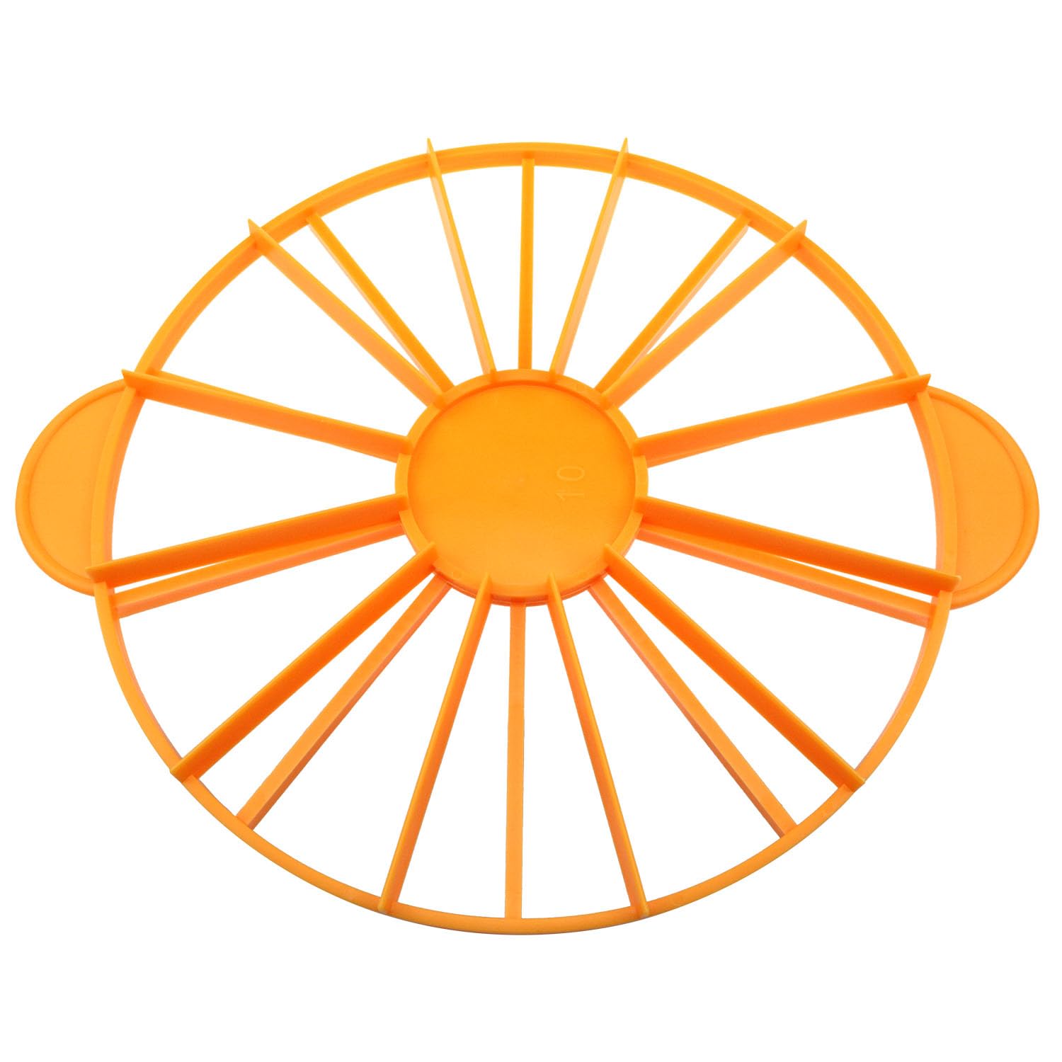 10/12-Piece Round Cake Slicer Set - 10-Inch Double-Sided Cake Portion Marker & Cheesecake Cutter for Uniform Slices | Perfect for Birthday Cakes, Wedding Cakes, and Dessert Serving