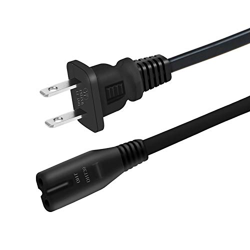PK Power 6ft Printer Power Cord - Compatible with HP Envy 4510 4513 4524 5540 5665 6258 Printers - Replacement Power Supply Cable for Home & Office Use