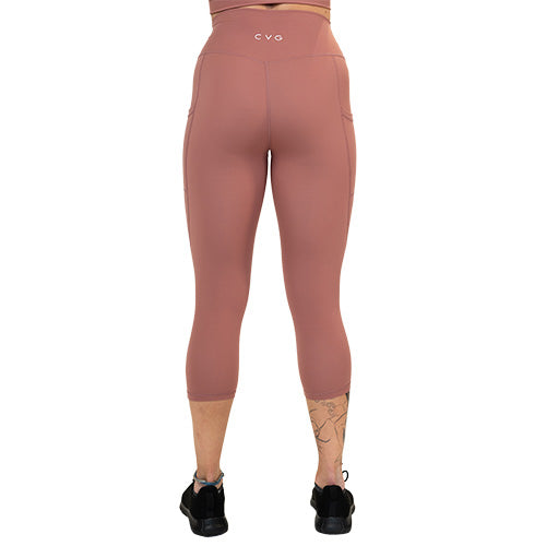High Waist Yoga Leggings for Women - Soft Stretchy Workout Pants | Blush Pink | Perfect for Gym, Running & Lounge Wear