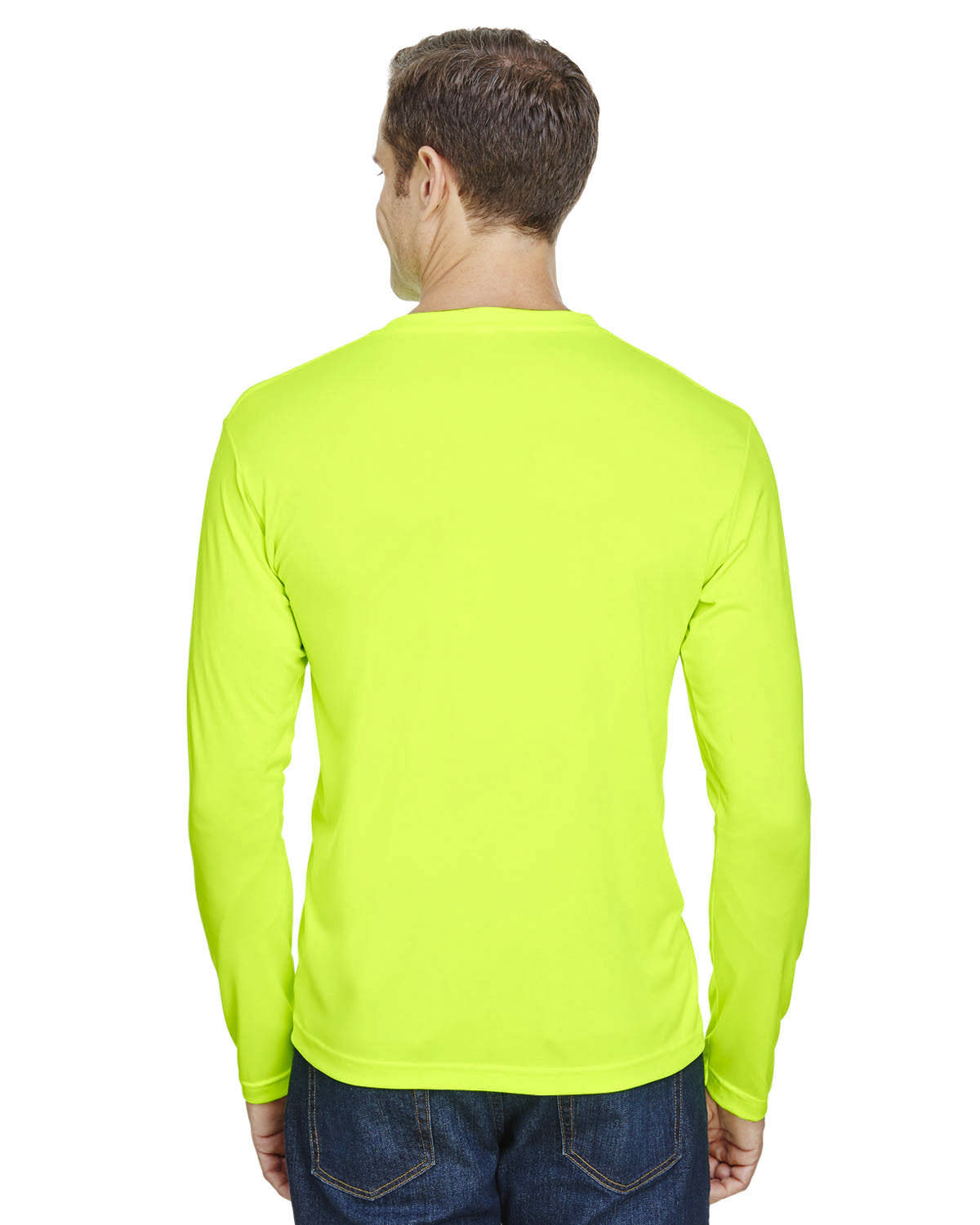 Bayside BA5360 Unisex 4.5 oz. Performance Long Sleeve T-Shirt - 100% Polyester Moisture-Wicking Activewear for Gym, Running & Outdoor Sports