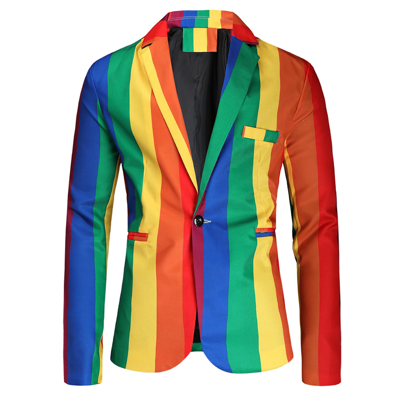 Men's Winter Coat - Fashion Casual Single-Breasted Suit Jacket with Buckle Lapels & Stylish Prints | Perfect for Office Wear, Business Meetings & Formal Occasions