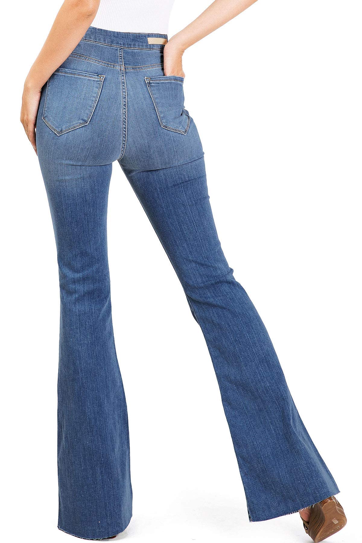 Cello Jeans for Women - High Rise Stretchy Flared Jeans | Comfortable & Trendy Bootcut Denim Pants | Perfect for Casual Wear, Date Nights & Office Outfits