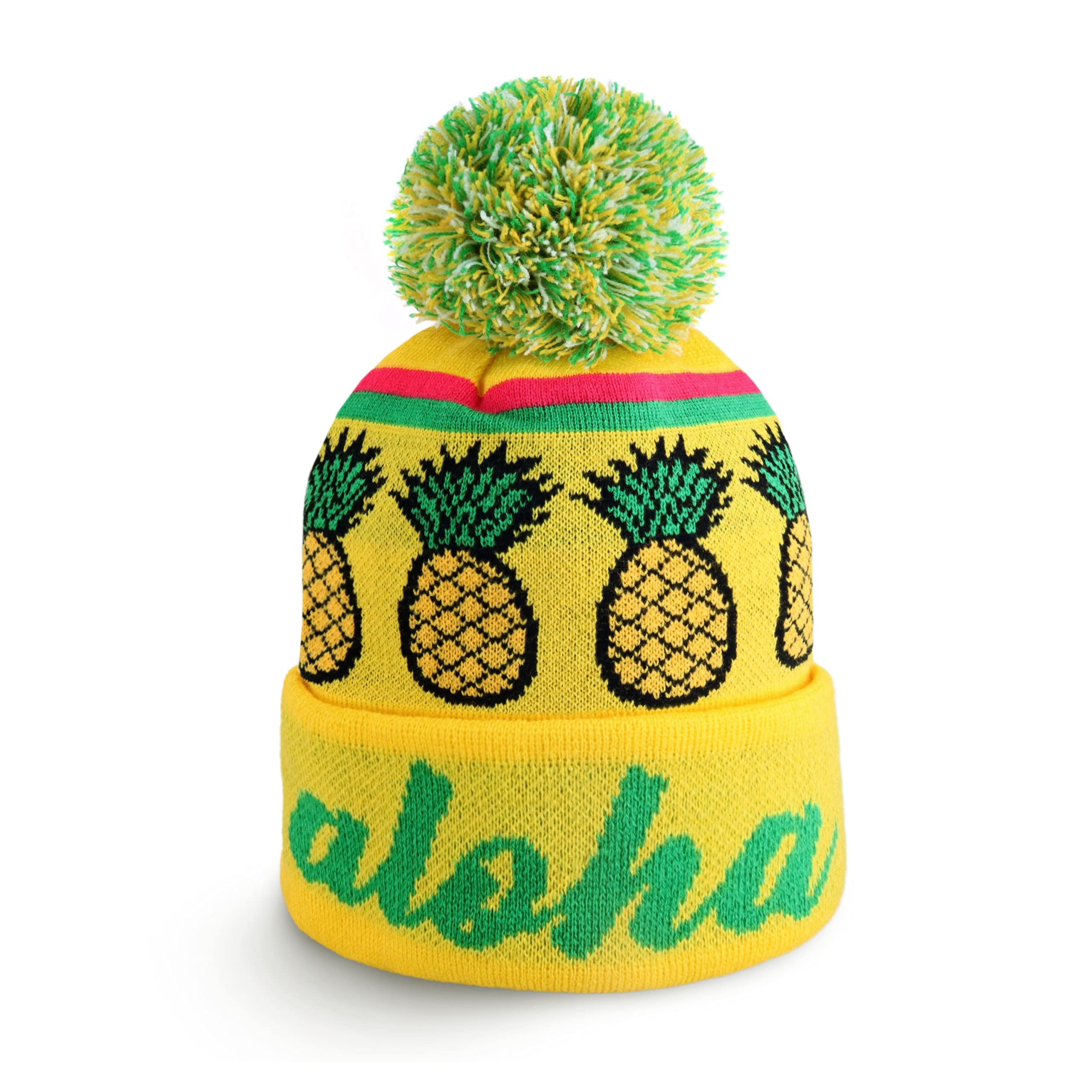 The Adventure of Alex and the Skully Pom-Pom Knit Beanie