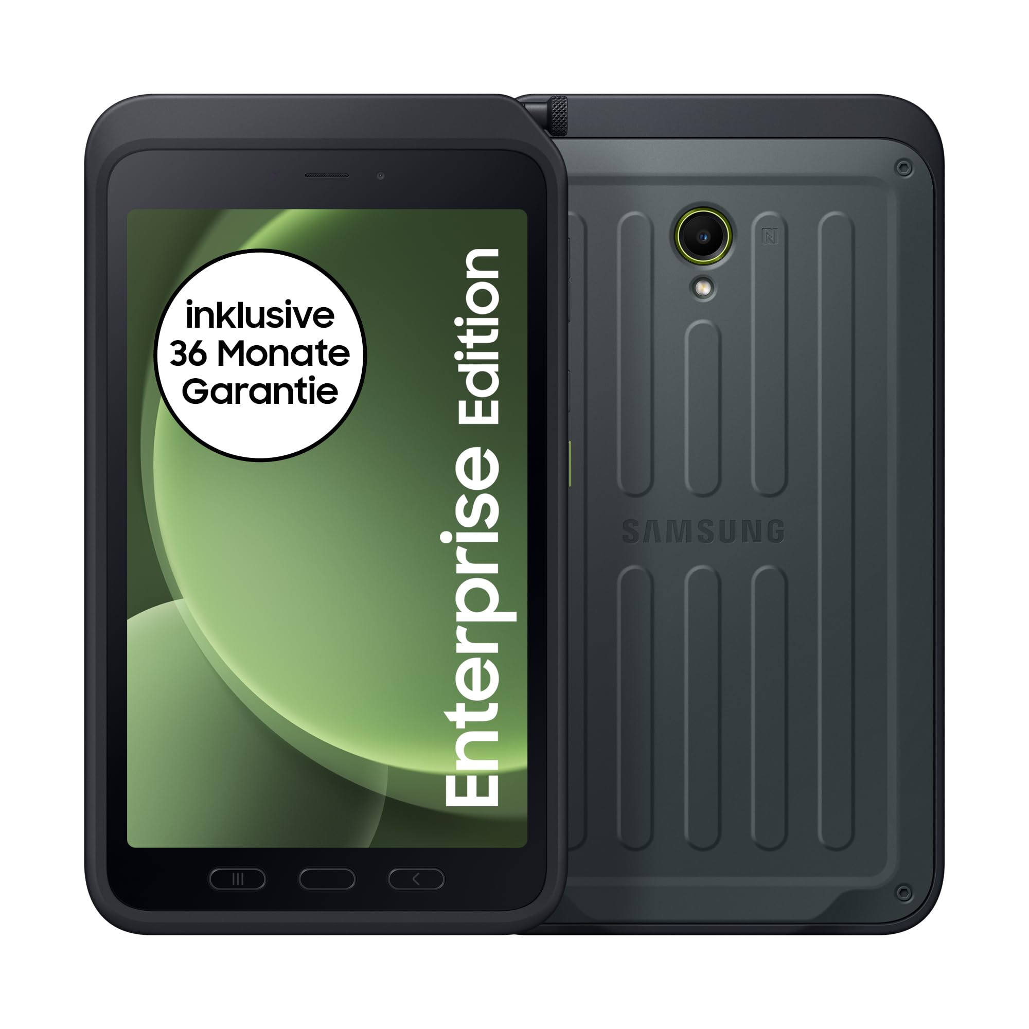 Samsung Galaxy Tab Active5 WiFi Enterprise Edition - 8 Inch Rugged Android Tablet, 128GB Storage, 5050mAh Battery, Business Tablet (Green) - Perfect for Construction Sites, Warehouses & Outdoor Work