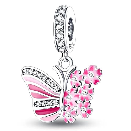 # Be Pink Butterfly Charms