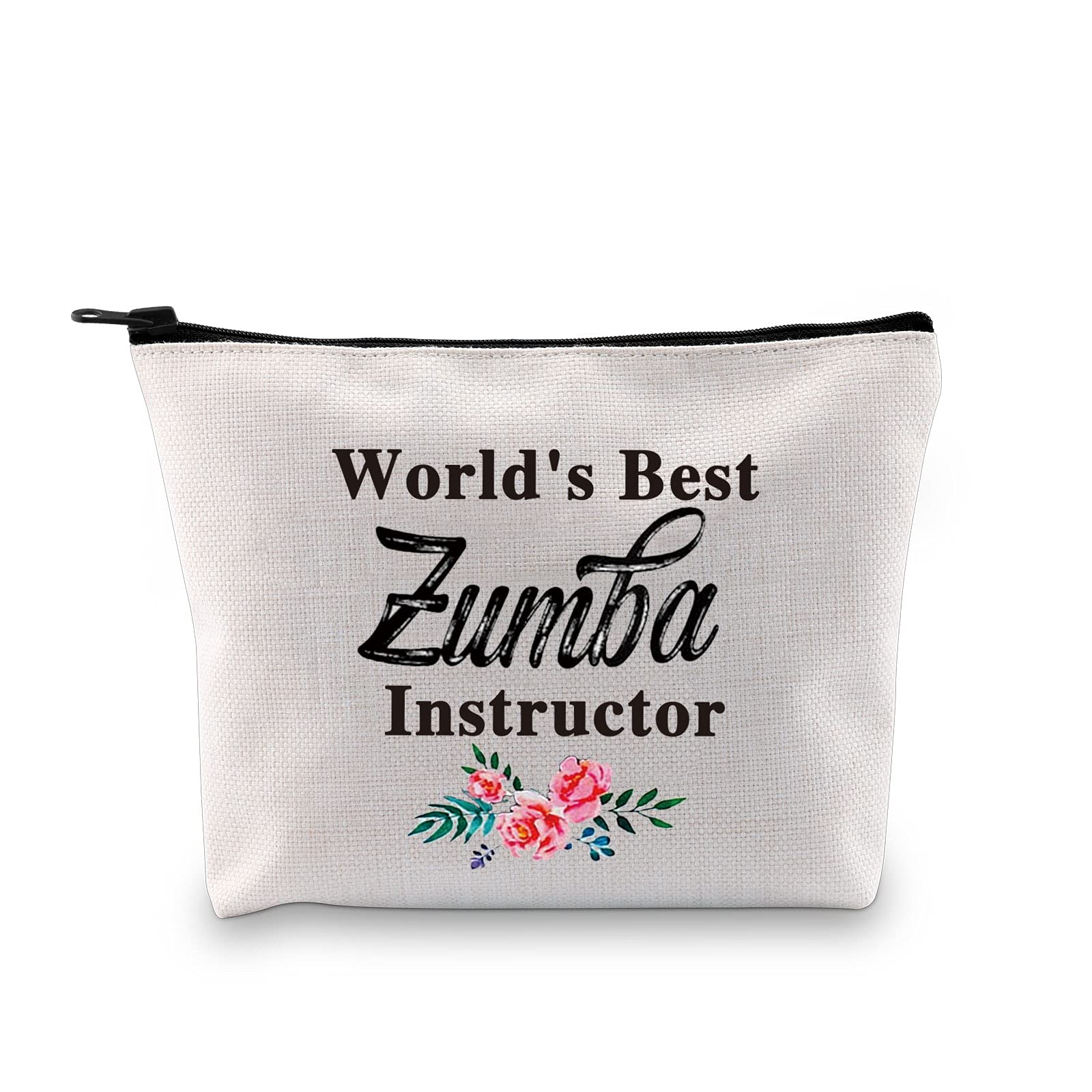 Zumba Instructor Makeup Bag - Perfect Teacher Gift for Dance Classes