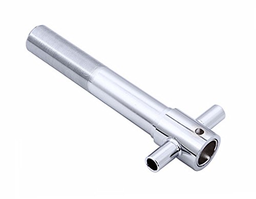 21.1 5-1/2 Inch Chrome Lowrider Steering Tube & Fork - Premium Bike Parts & Bicycle Accessories for Custom Cruiser Builds - Perfect for Lowrider Bikes, Chopper Bikes & Custom Motorcycle Projects