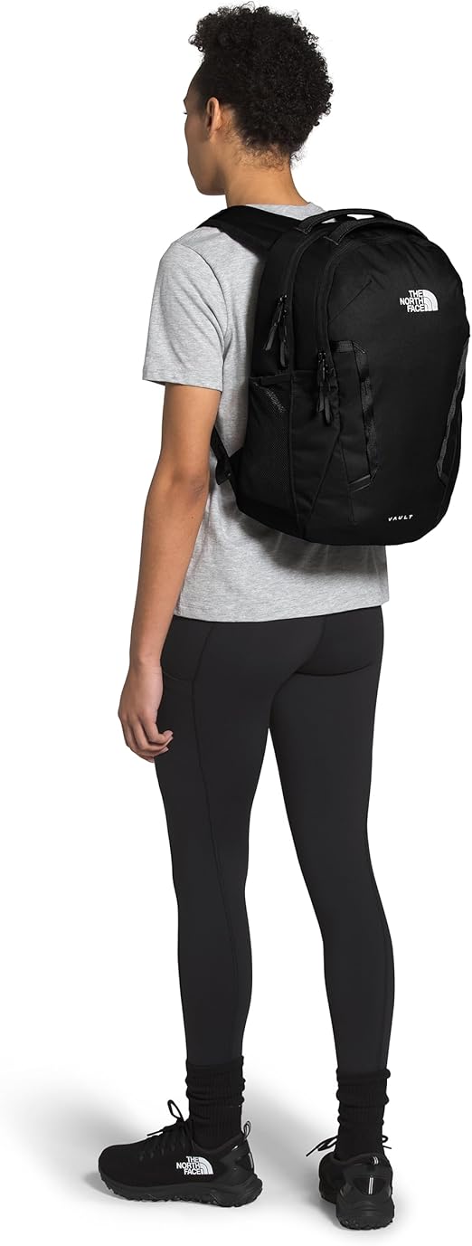 The North Face Women's Vault Backpack - Lightweight Hiking Daypack for Outdoor Adventures, Travel & School - Durable Water-Resistant Laptop Backpack with Multiple Pockets