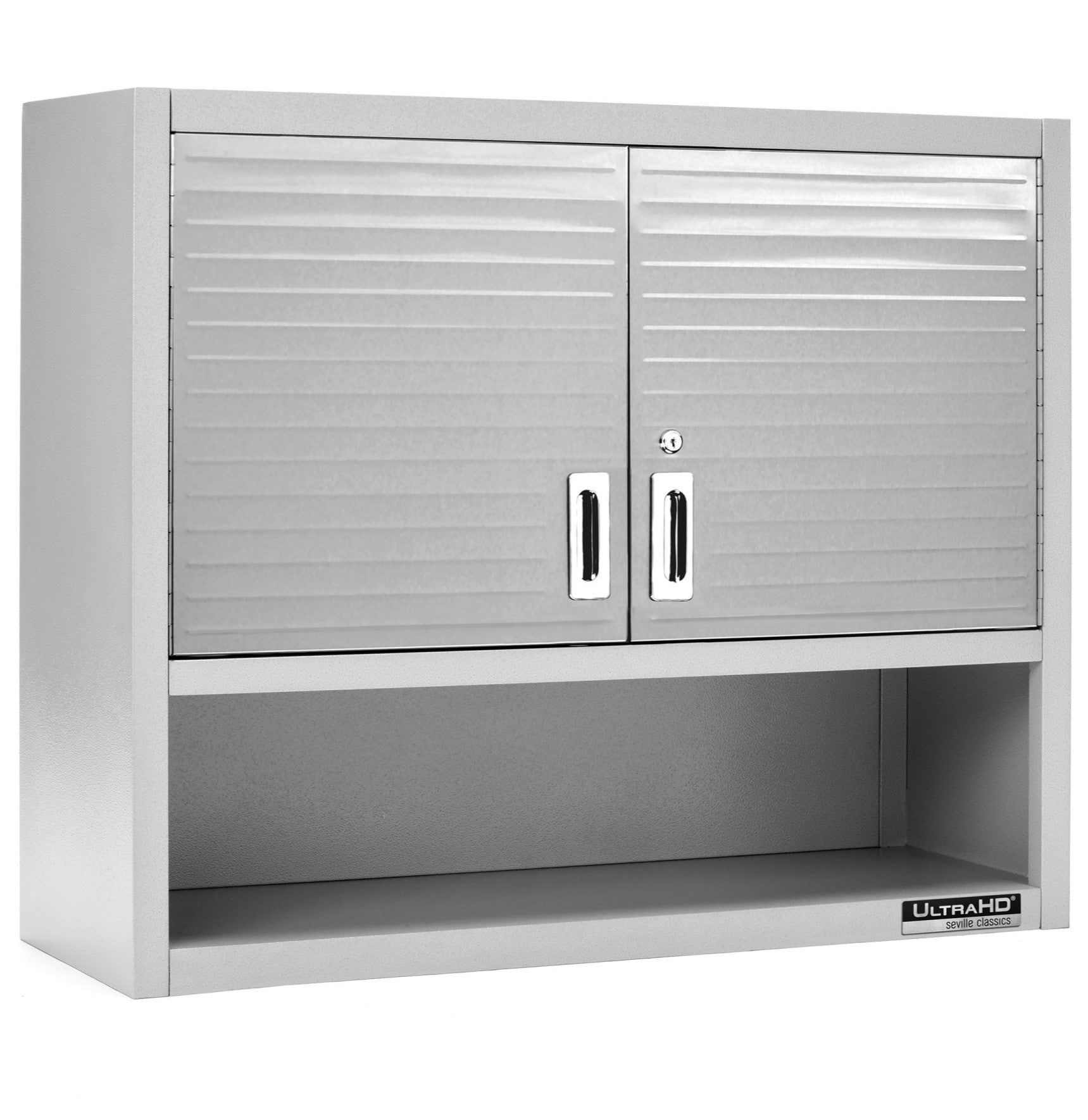 UltraHD® Double Door Wall Cabinet - Premium Storage Solution for Kitchen, Bathroom & Garage Organization - Perfect for Home & Office Use