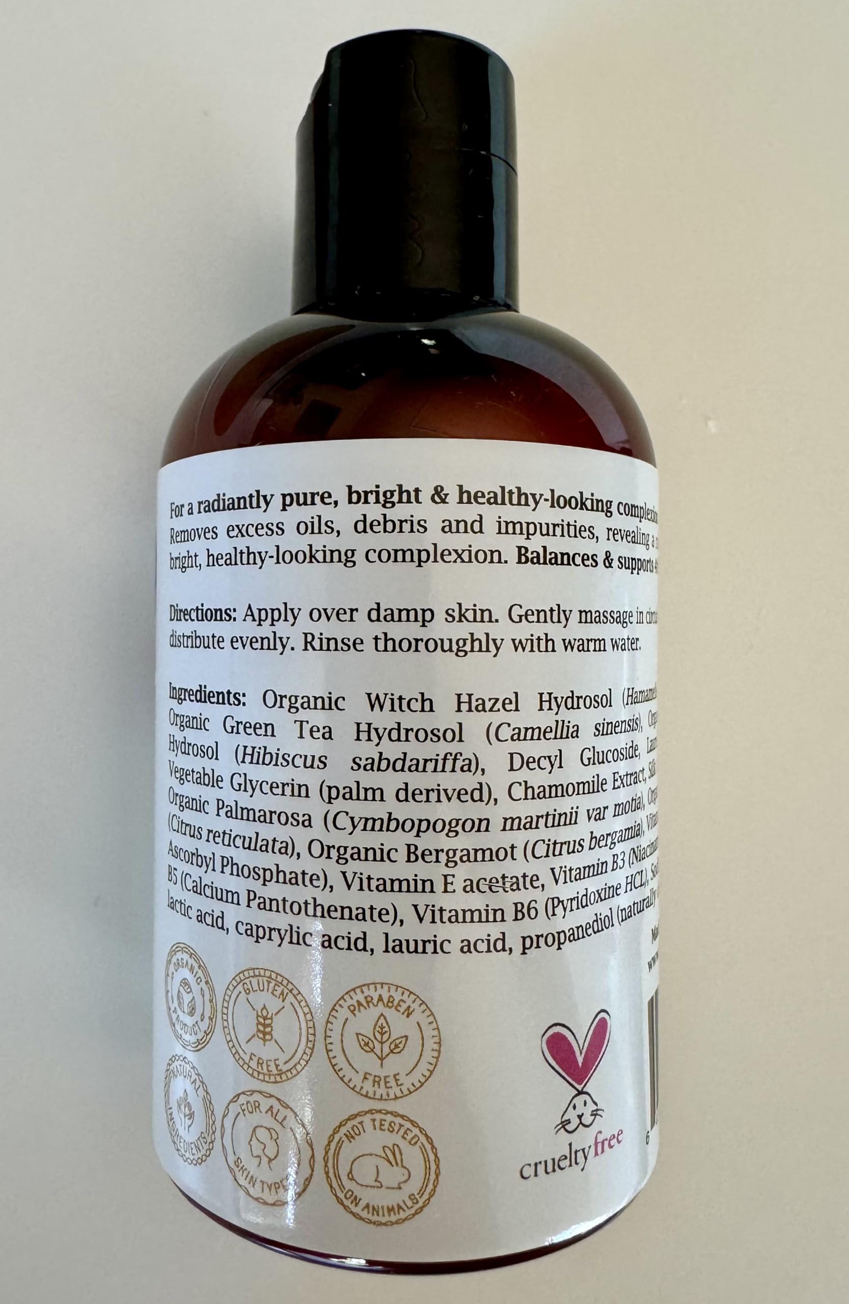 Best Organic Face Wash for Sensitive Skin - Natural & Gentle Cleanser for Daily Skincare Routine | Vegan, Cruelty-Free & Eco-Friendly | Perfect for Morning & Night Use
