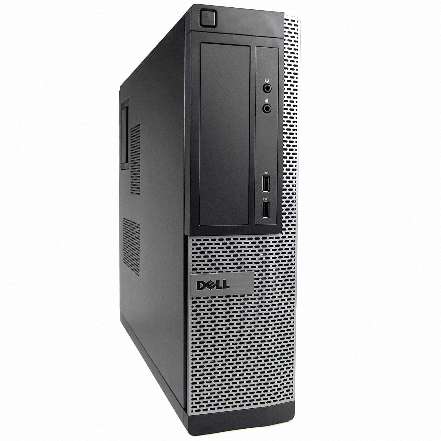 Refurbished Dell Optiplex 3010 Desktop PC - Intel Quad Core i5-3470 3.2GHz, 8GB DDR3 RAM, 1TB HDD, WiFi, Windows 10 Pro 64-bit - Includes Keyboard & Mouse - Perfect for Home Office, Business Workstations & Everyday Computing