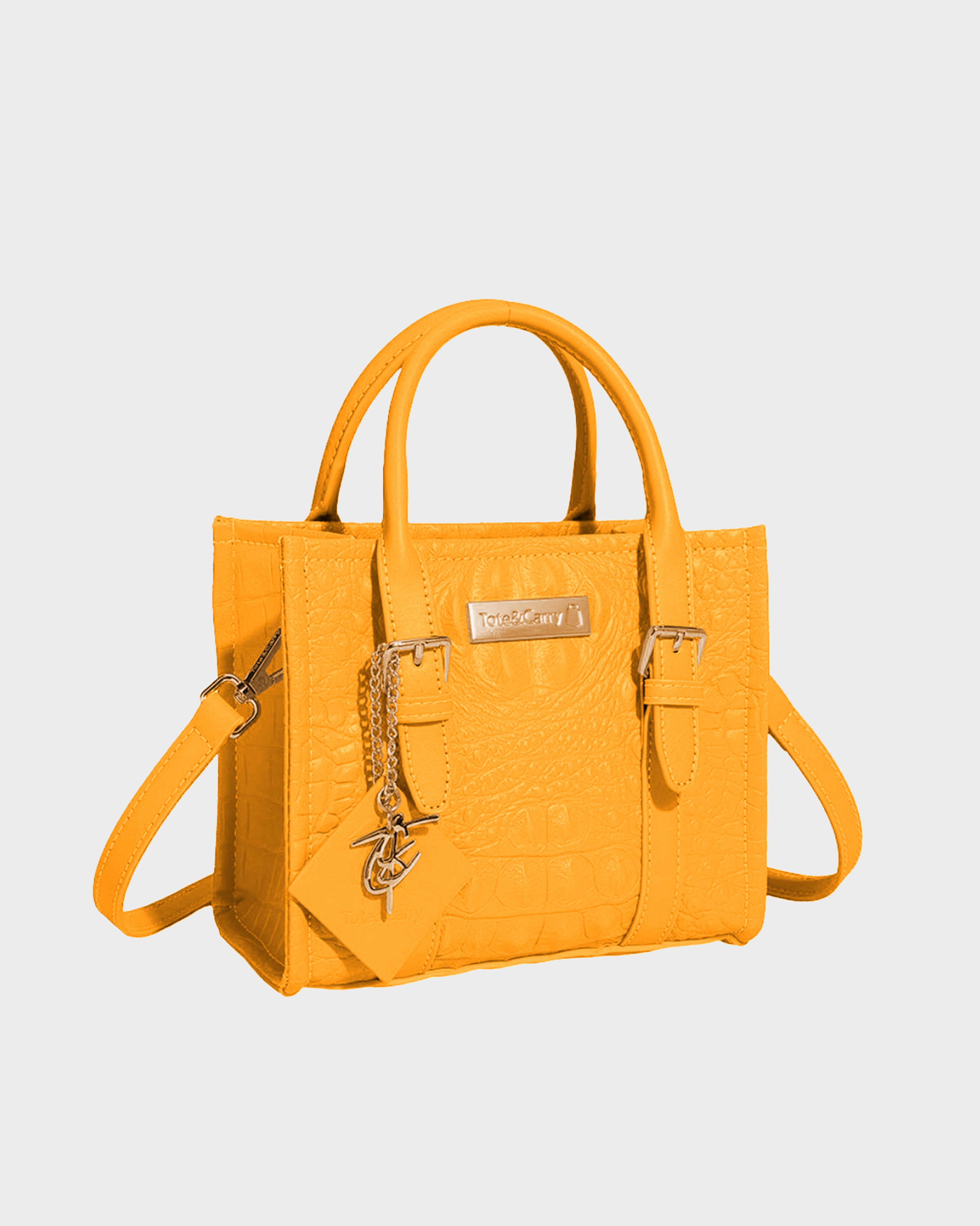 Apollo 2 Mini Tote Bag for Women - Lightweight Yellow Shoulder Bag - Perfect for Shopping, Beach & Everyday Use
