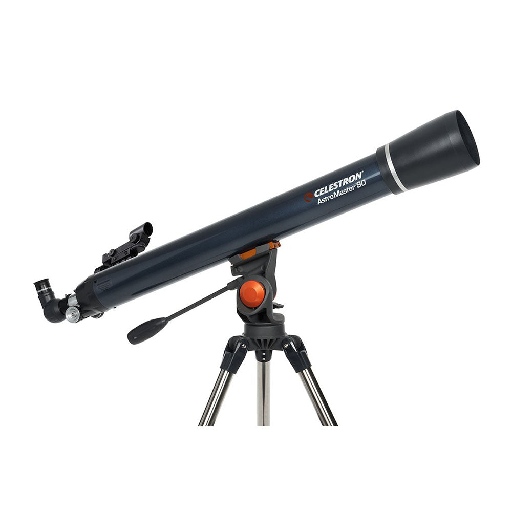 Celestron AstroMaster 90 AZ Refractor Telescope - Portable Astronomy Telescope for Beginners & Adults, Perfect for Stargazing, Moon Observation & Backyard Astronomy