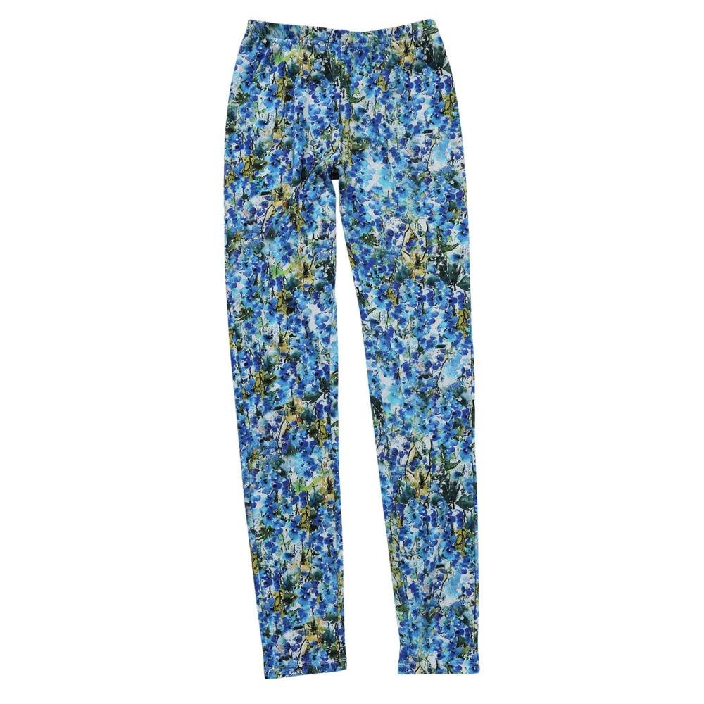 Premium High-Waist Blue Leggings for Women - Soft & Stretchy Yoga Pants - Perfect for Workouts, Running & Lounge Wear