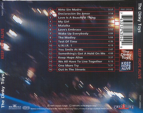 Keep Hope Alive (The Dinky Toys) Audio CD - Uplifting Music for Motivation, Workouts & Daily Inspiration