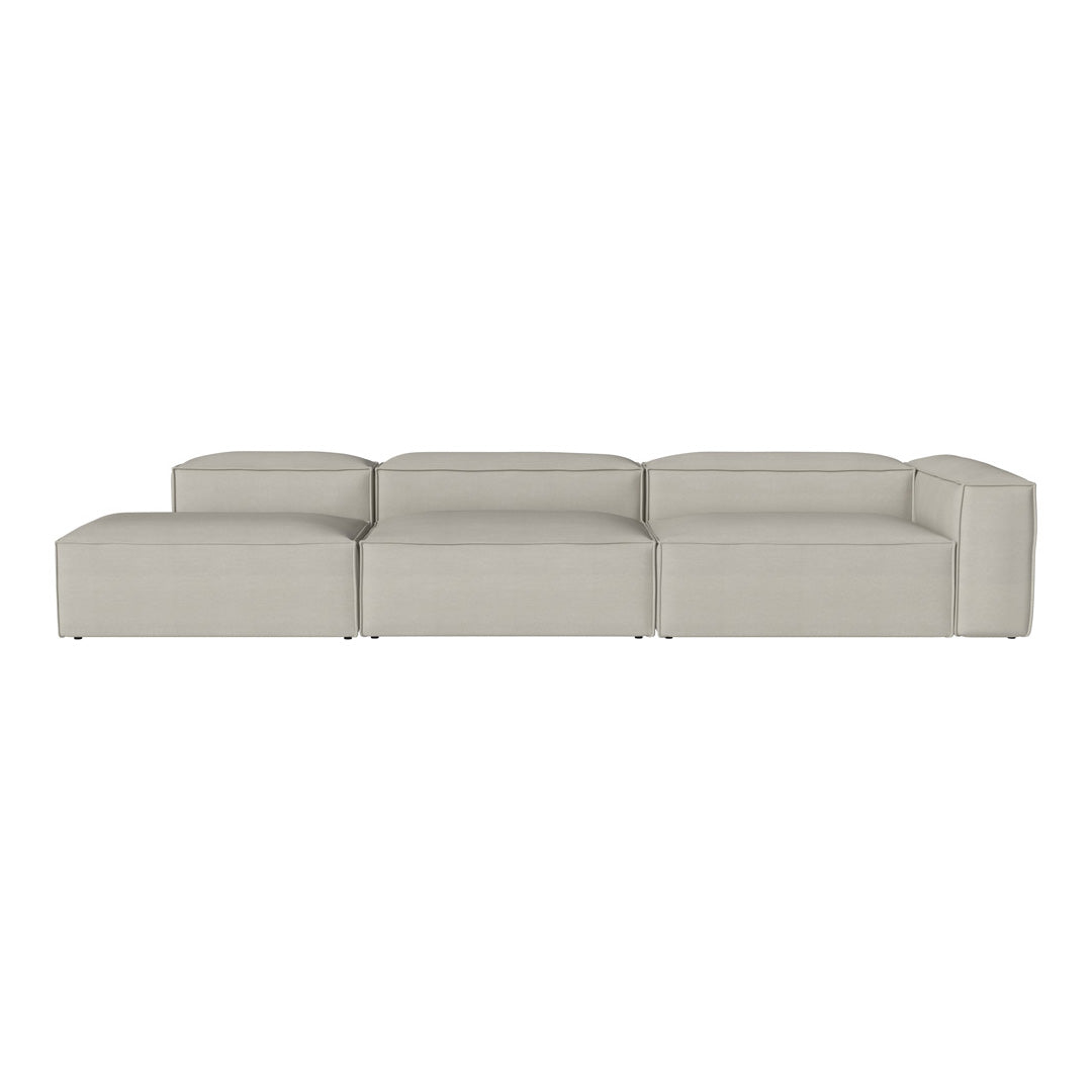 Cosima 3-Seater Sofa with Open End - Modern Living Room Furniture for Small Spaces & Apartments | Perfect for Lounging, Entertaining & Relaxing