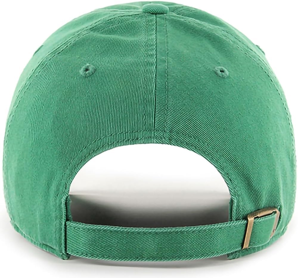 47 MLB Kelly Green Primary Logo Adjustable Strap Baseball Cap for Men & Women - One Size Fits Most - Perfect for Baseball Games, Outdoor Sports & Casual Wear