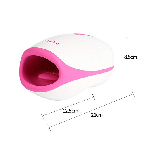 Premium Automatic Electric Male Sucker - Intelligent Heat, Lick, Knead & Deep Throat Oral Cup - Sexy Pink Adult Toy for Solo Pleasure & Couples Play - Enhance Intimacy & Sensual Exploration