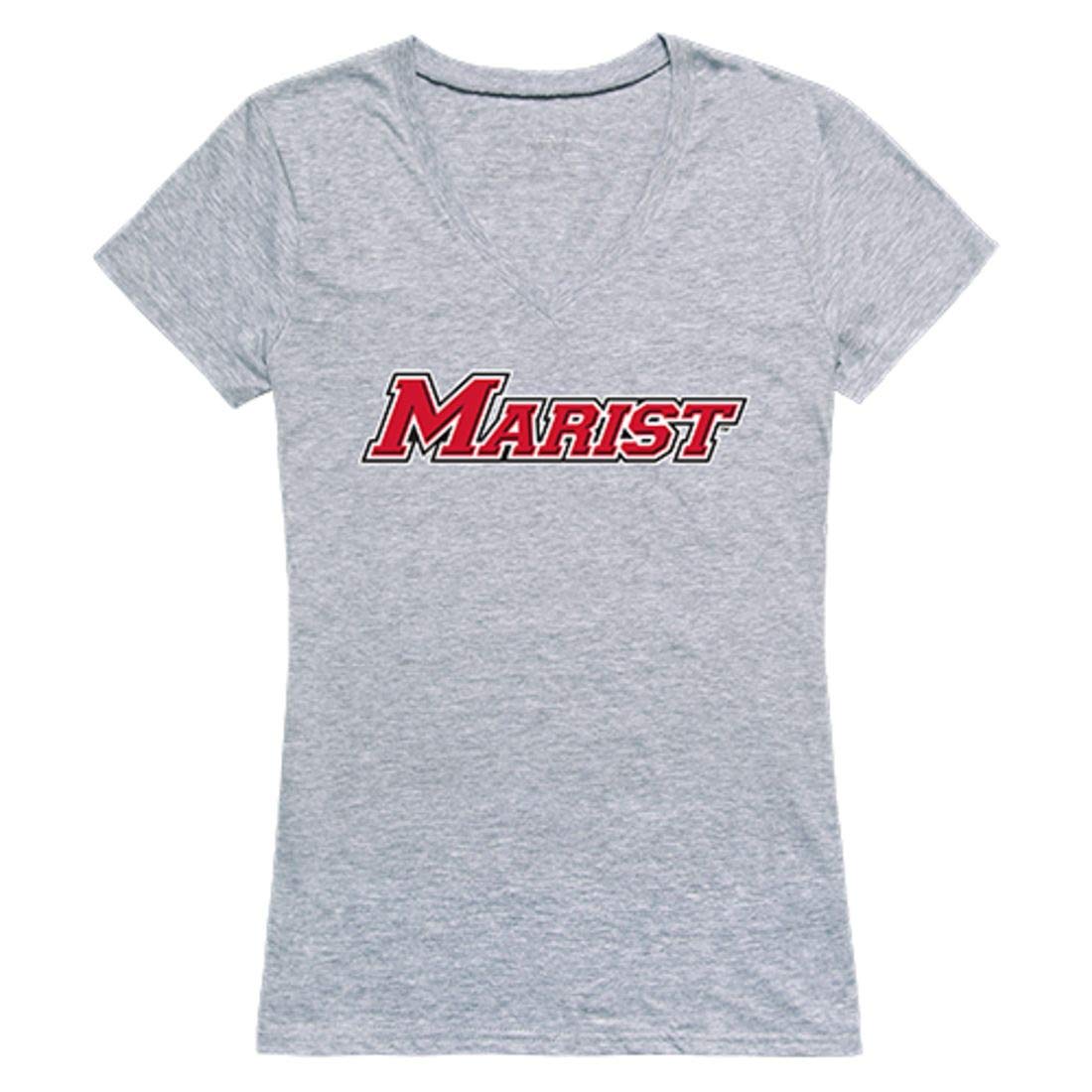 Marist College Game Day Women's T-Shirt - Heather Grey X-Large - Comfortable Casual Wear for College Sports, Campus Events & Fan Apparel