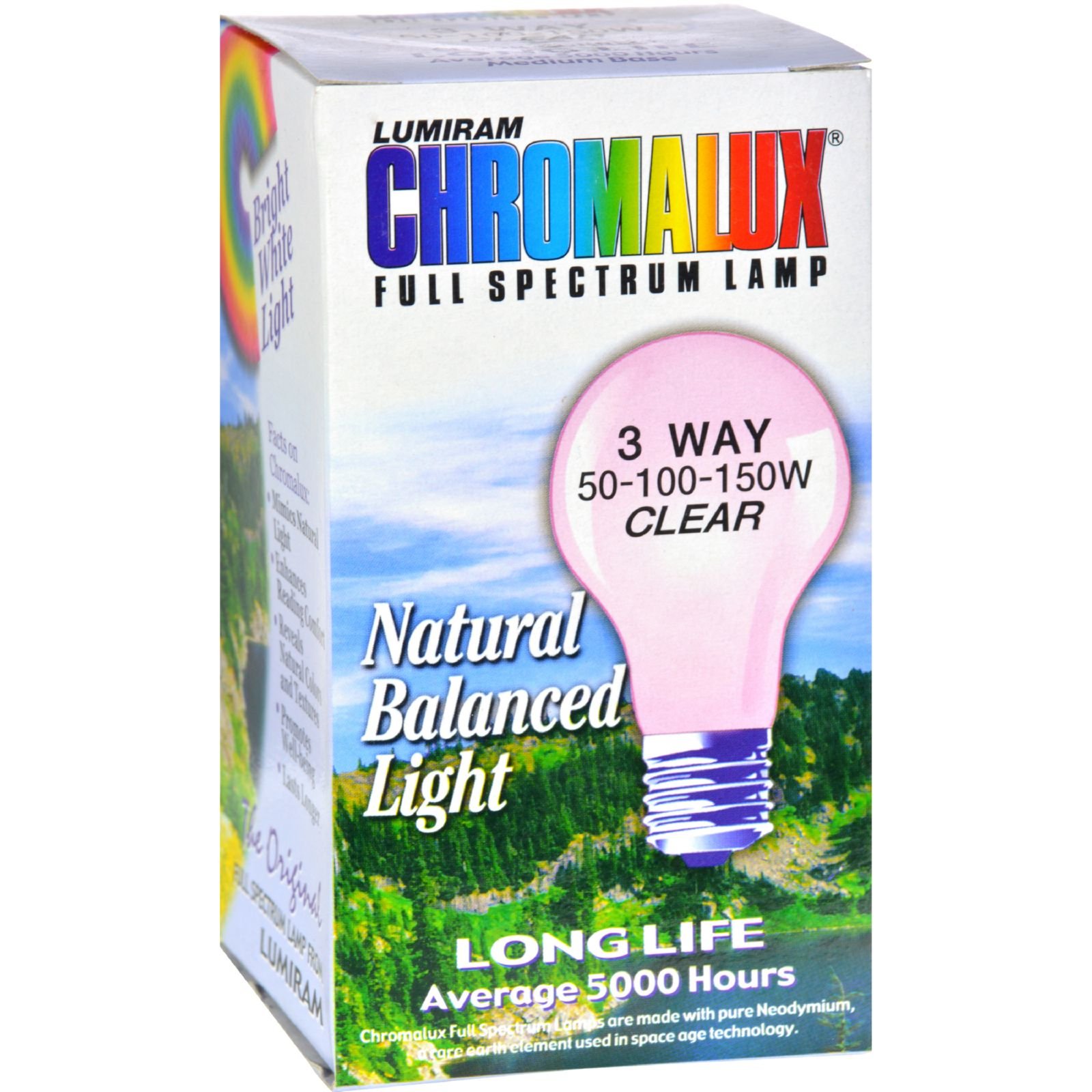 3 Way Light Bulb - Clear Standard Base - Perfect for Table Lamps, Floor Lamps & Ceiling Fixtures - Energy Efficient Lighting Solution for Home & Office