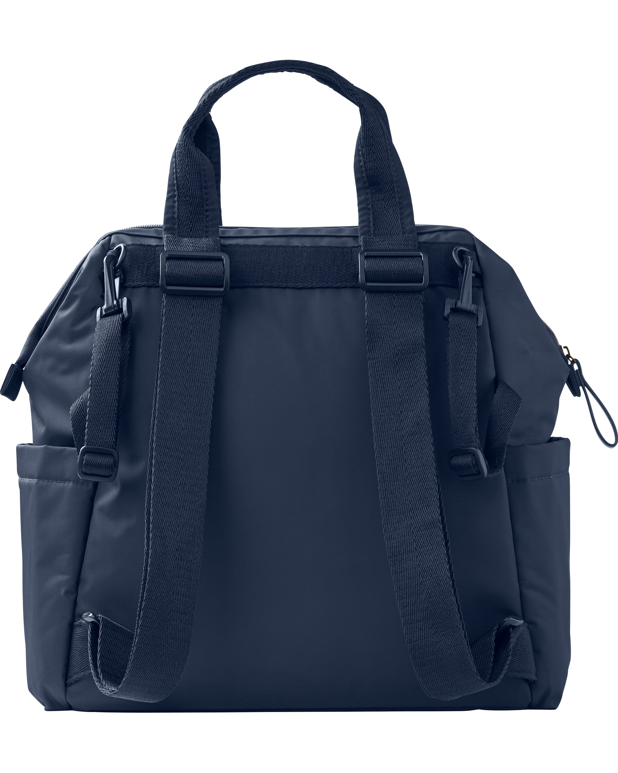 Skip Hop Main Frame Wide Open Backpack - Spacious Diaper Bag for Parents, Navy Blue | Perfect for Daycare, Travel & Everyday Use with Baby Essentials