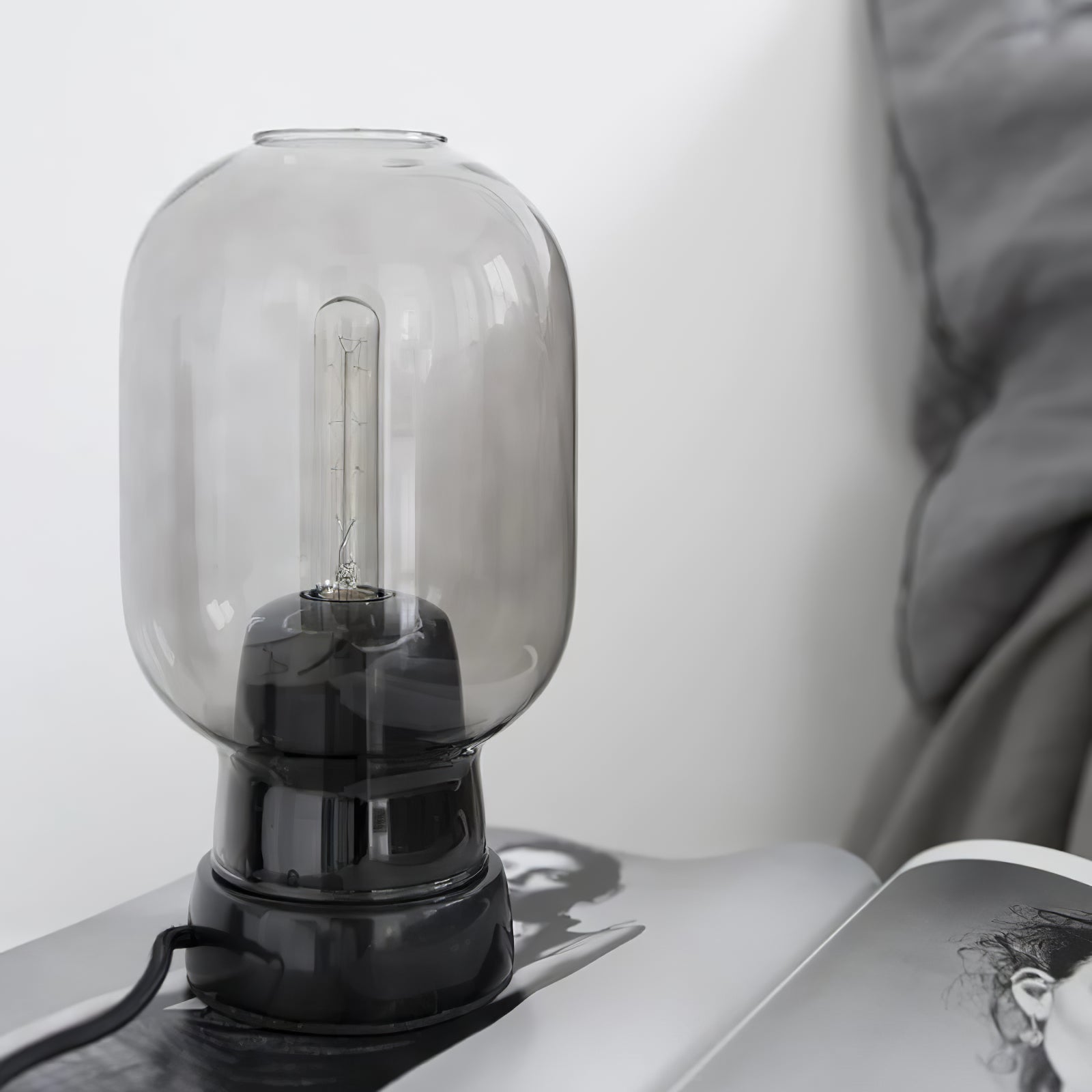 Modern LED Table Lamp with Adjustable Brightness - Perfect for Bedroom, Office & Reading - Energy Efficient & Eye-Caring Desk Light