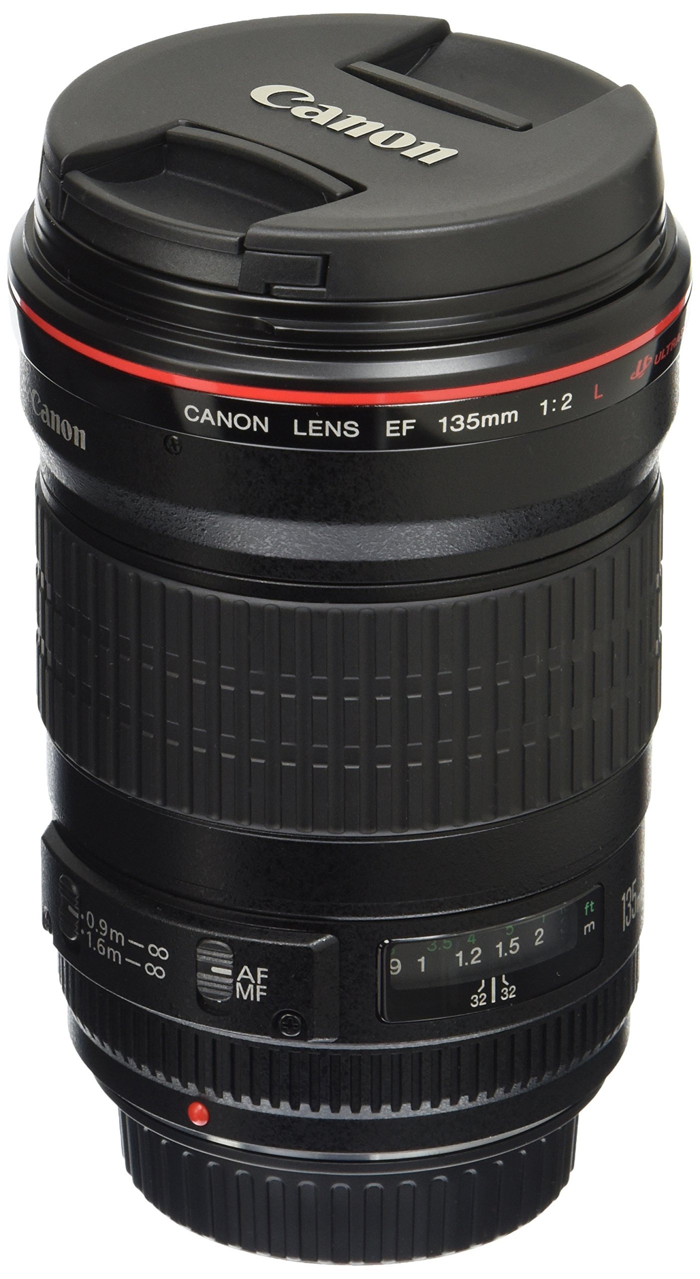 Canon EF 135mm f/2L USM Telephoto Prime Lens for Canon DSLR Cameras - Professional Portrait & Low Light Photography (Renewed) - Perfect for Weddings, Sports & Wildlife Shooting
