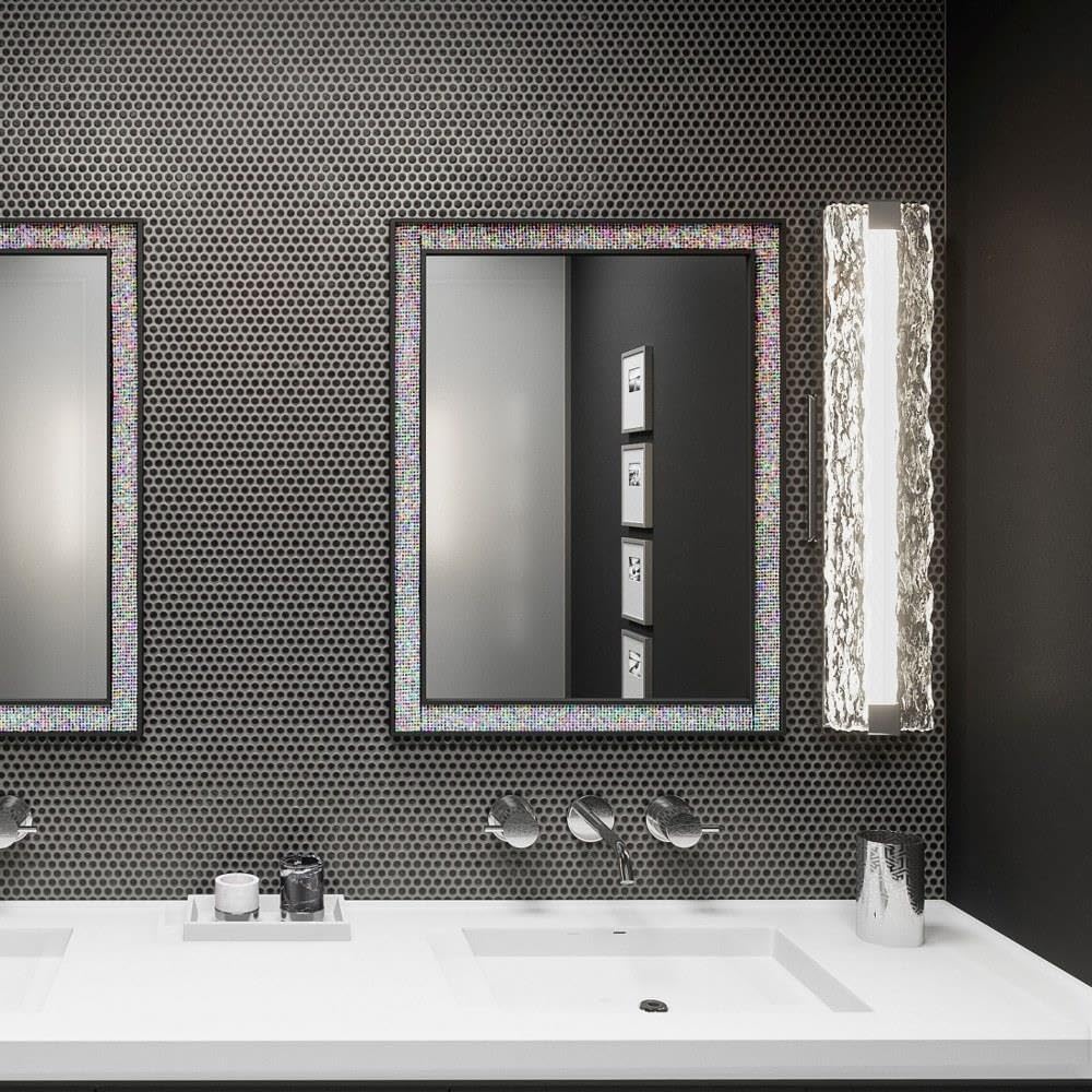 1-Light Contemporary Vanity Light for Bathroom - Damp Location Approved, Modern Bathroom Lighting Fixture (71-Bel-2749303) - Perfect for Bathroom Makeovers, Spa-Like Ambiance & Powder Room Upgrades
