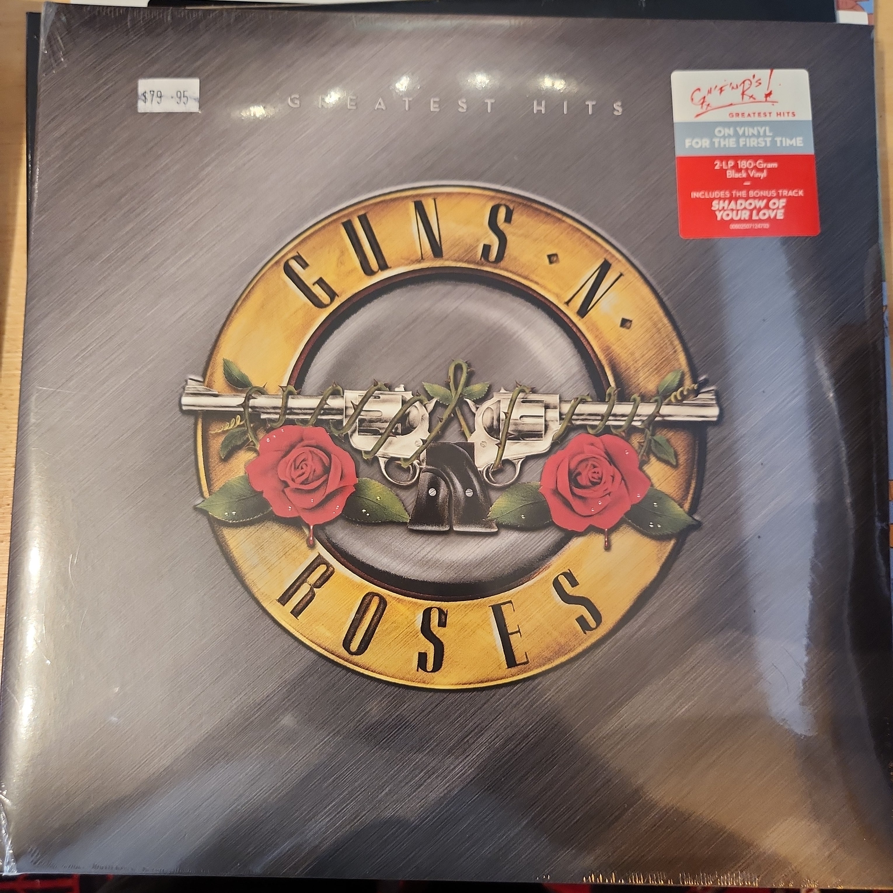 Guns N Roses Greatest Hits Double Vinyl LP - Classic Rock Album for Music Collectors & Vinyl Enthusiasts - Perfect for Home Listening, Gifts & Record Collections