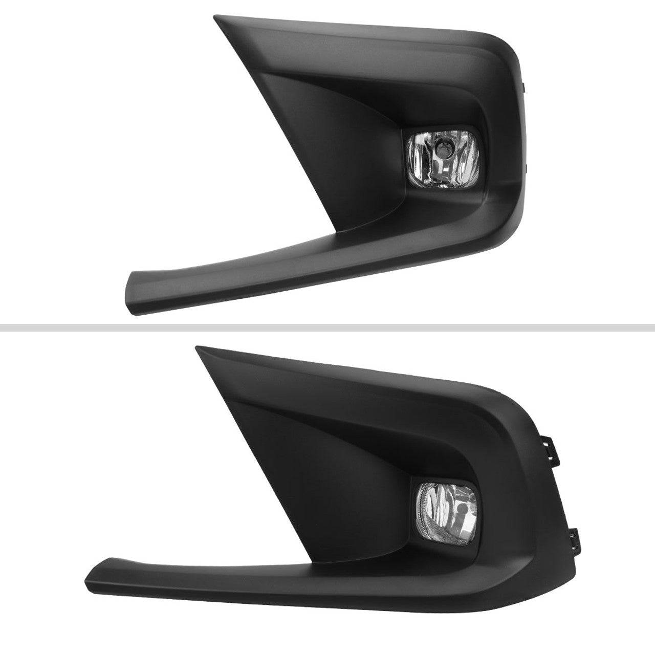 2022-2025 Honda Civic Sedan & Hatchback H8 Bumper Fog Lights Kit - Chrome Housing with Clear Lens - Upgrade Your Night Driving Visibility for Safer Commutes