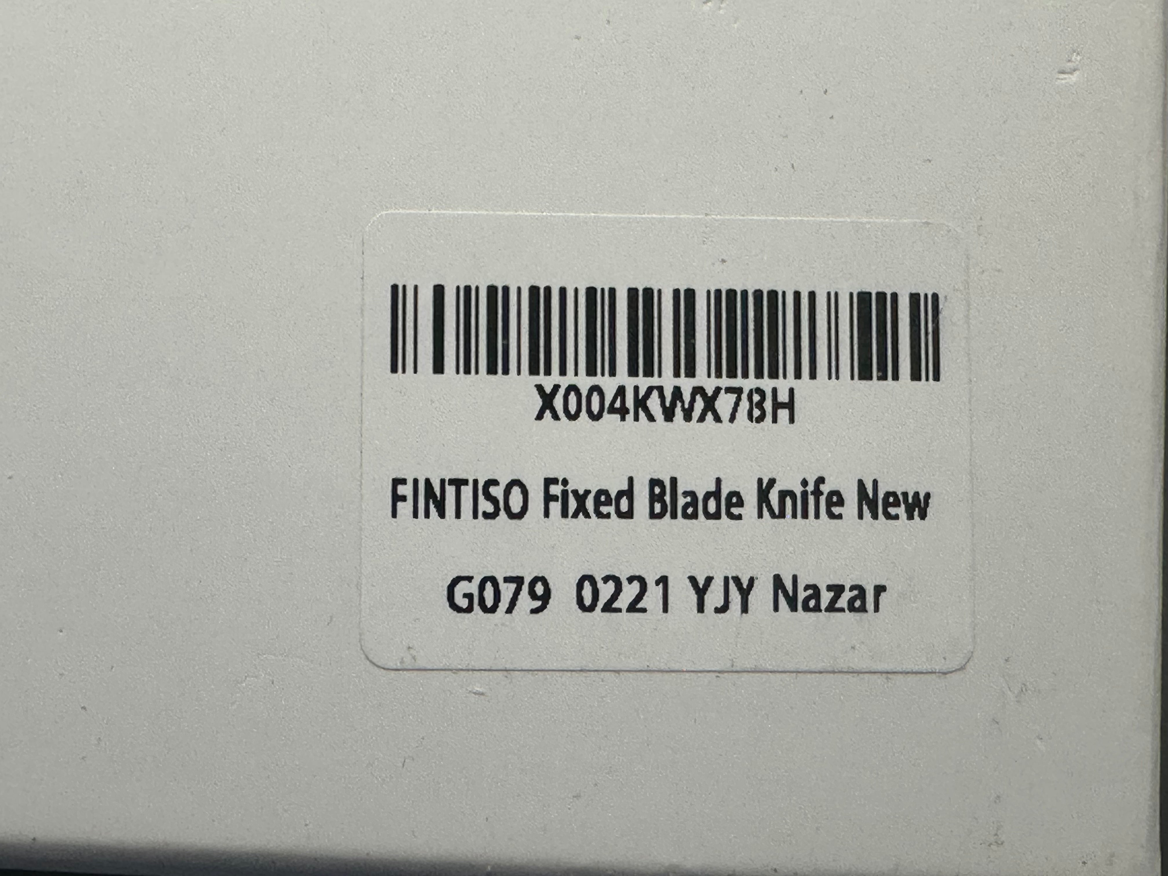 FINTISO NAZAR Black Blue 4.24