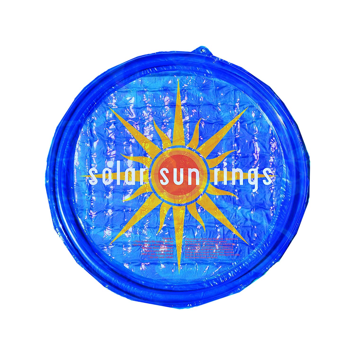 Solar Pool Heater - 9 Pack UV Resistant Solar Sun Rings for Above Ground & Inground Swimming Pools, Hot Tubs, and Spas | Efficient Water Heating Accessory | Durable Circular Solar Cover for Energy Savings | Perfect for Backyard, Vacation Homes & Resorts