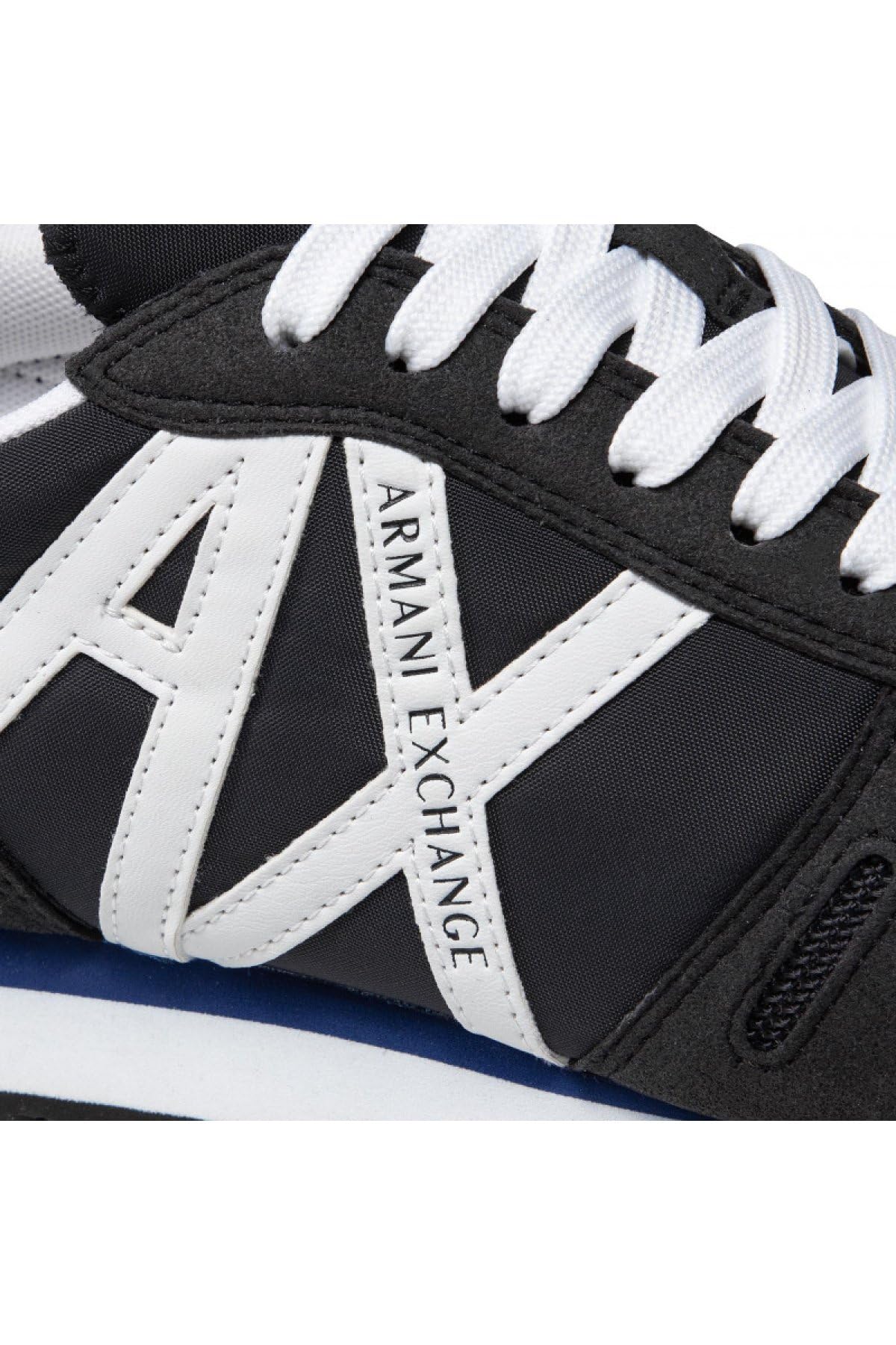 Armani Exchange Men's Low-Top Sneakers - Lightweight Casual Shoes for Walking & Running | Fashionable Streetwear & Gym Wear