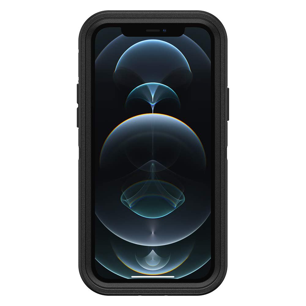 Rugged Defender Case for iPhone 12 & iPhone 12 Pro - Shockproof Protective Cover for Outdoor, Work & Daily Use
