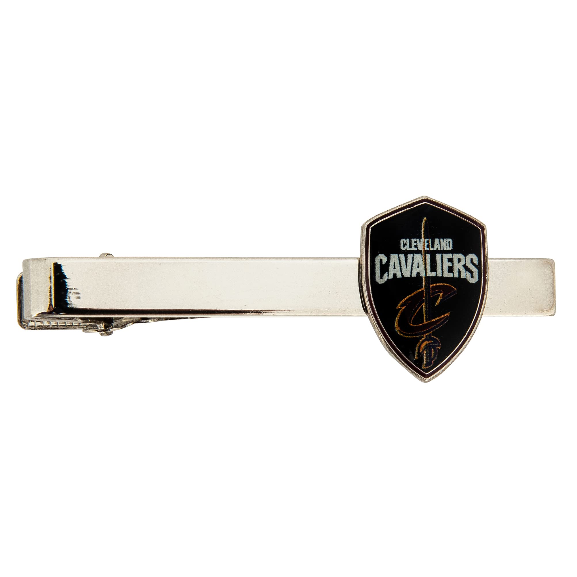 Cleveland Cavaliers NBA Tie Bar - Desert Cactus Design, Officially Licensed Basketball Accessory for Men | Perfect for Office, Weddings & Game Day Outfits