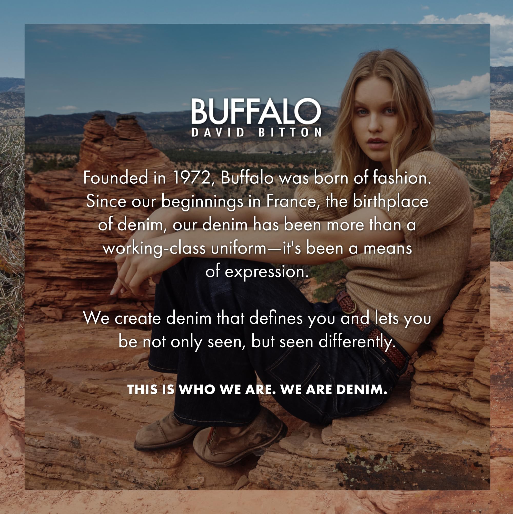 Buffalo David Bitton Women's Skinny Jeans - Stretch Denim Pants for Casual & Night Out | Slim Fit, Comfortable & Stylish
