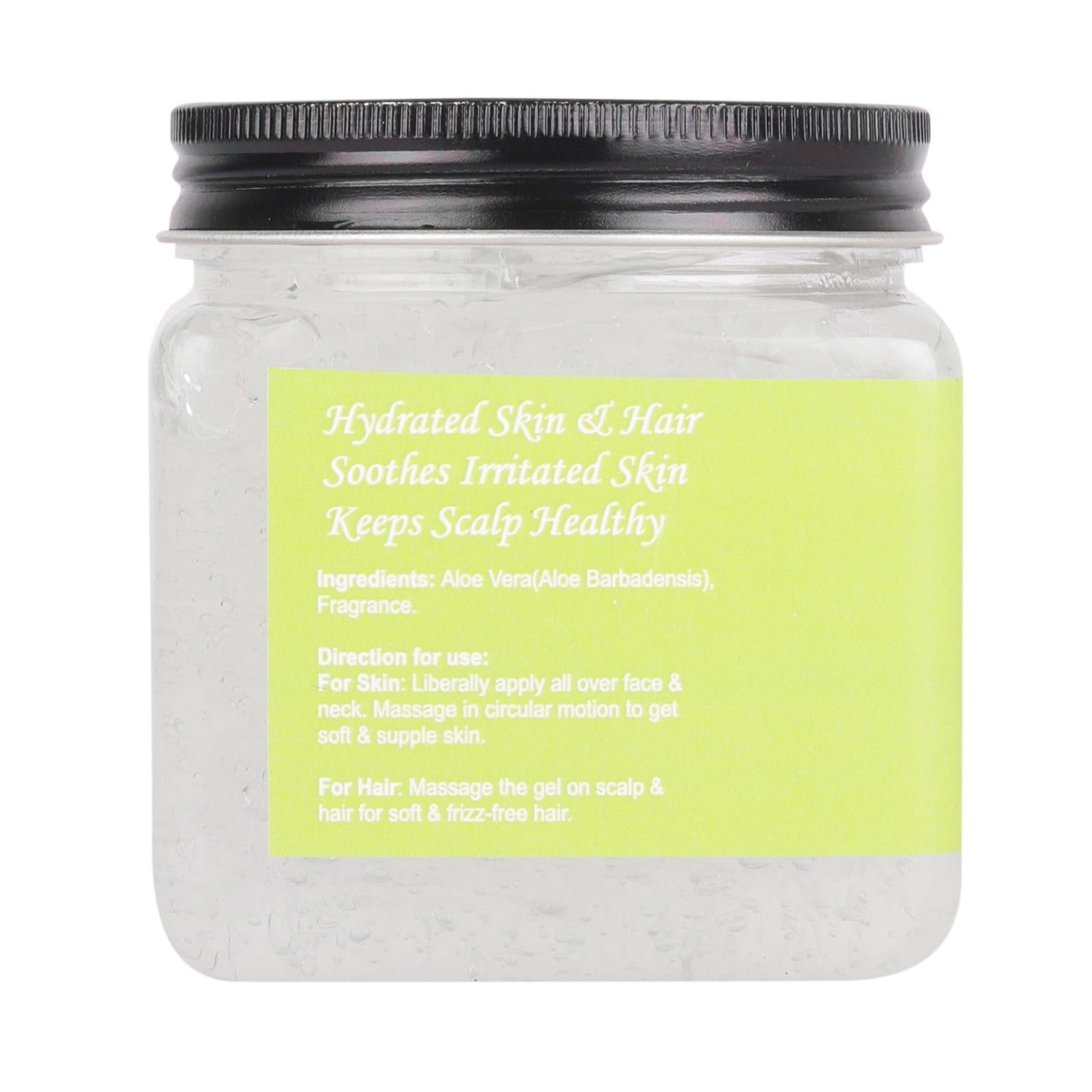 VELTOS Pure Aloe Vera Gel for Skin & Hair Care - 12.8oz | Natural Moisturizer for Face, Acne Scars, Dark Circles & Scalp Hydration | Soothing After Sun Care & Daily Skincare Routine