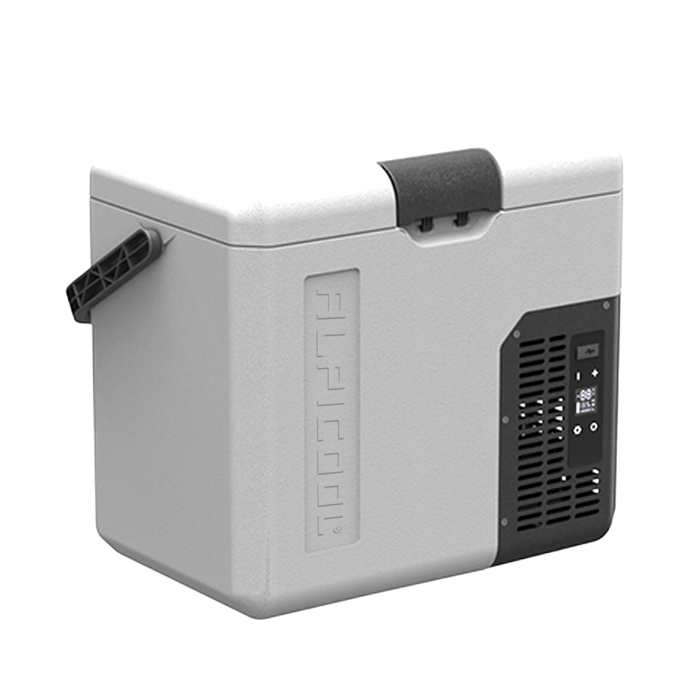 Alpicool P18 12V Portable Car Refrigerator Freezer - Compact Mini Fridge for Road Trips, Camping & Tailgating - 18 Quart Car Cooler with DC/AC Power for Vehicles, Trucks & RVs