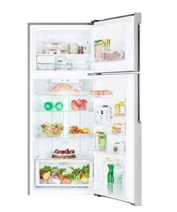 Electrolux ETB4600B 431L 2-Door Refrigerator - Energy Efficient Large Capacity Fridge for Home, Kitchen & Office Use