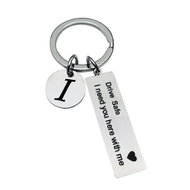 Drive Safe Keychain - Car Safety Key Holder for Keys & Keyrings - Perfect for Drivers, Commuters & Road Trips