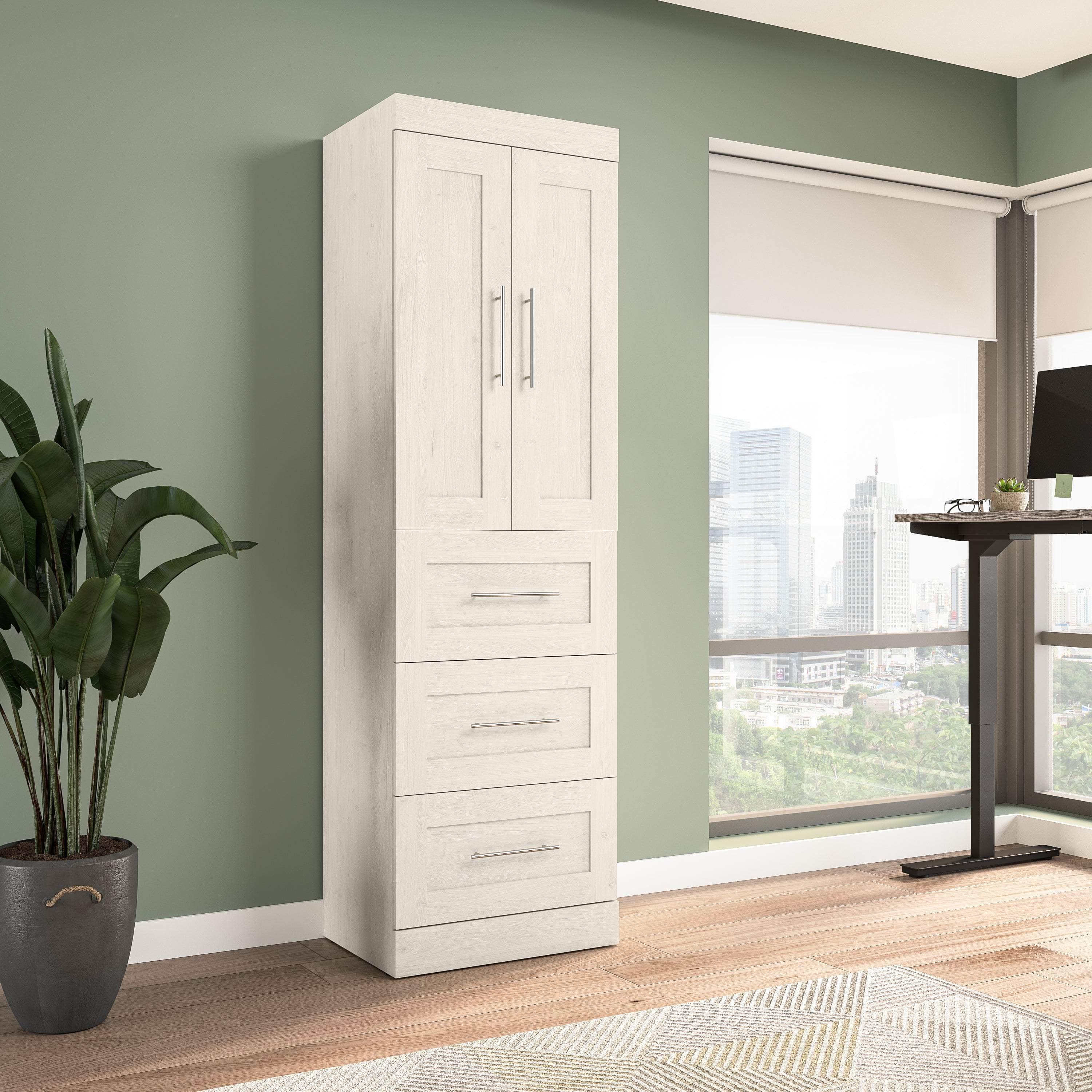 25W Wardrobe with Drawers - 7 Color Options for Bedroom, Closet & Home Organization Storage