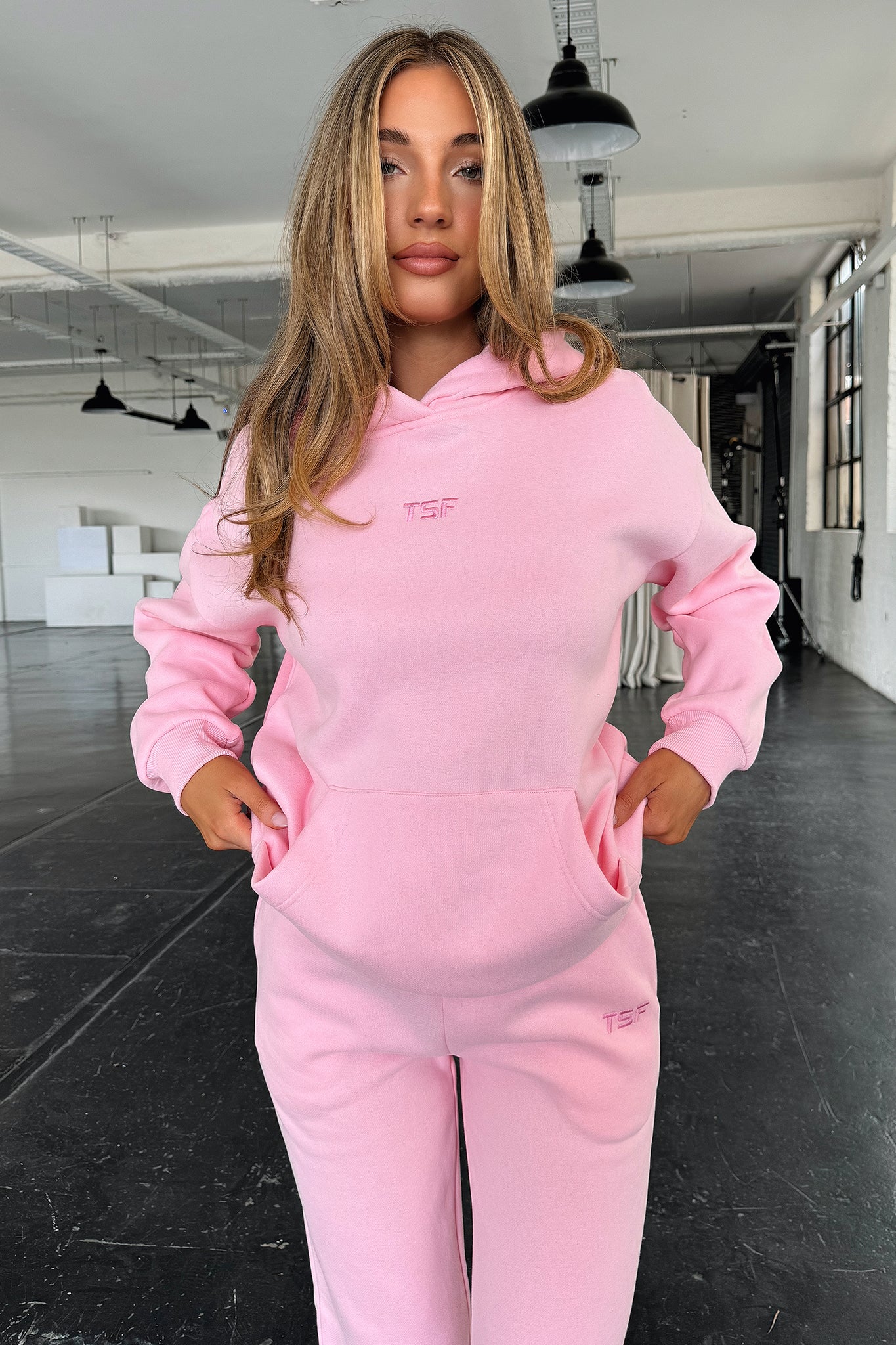Kaztek Women's Pink Hoodie - Soft Fleece Pullover Sweatshirt for Casual Wear, Gym & Outdoor Activities