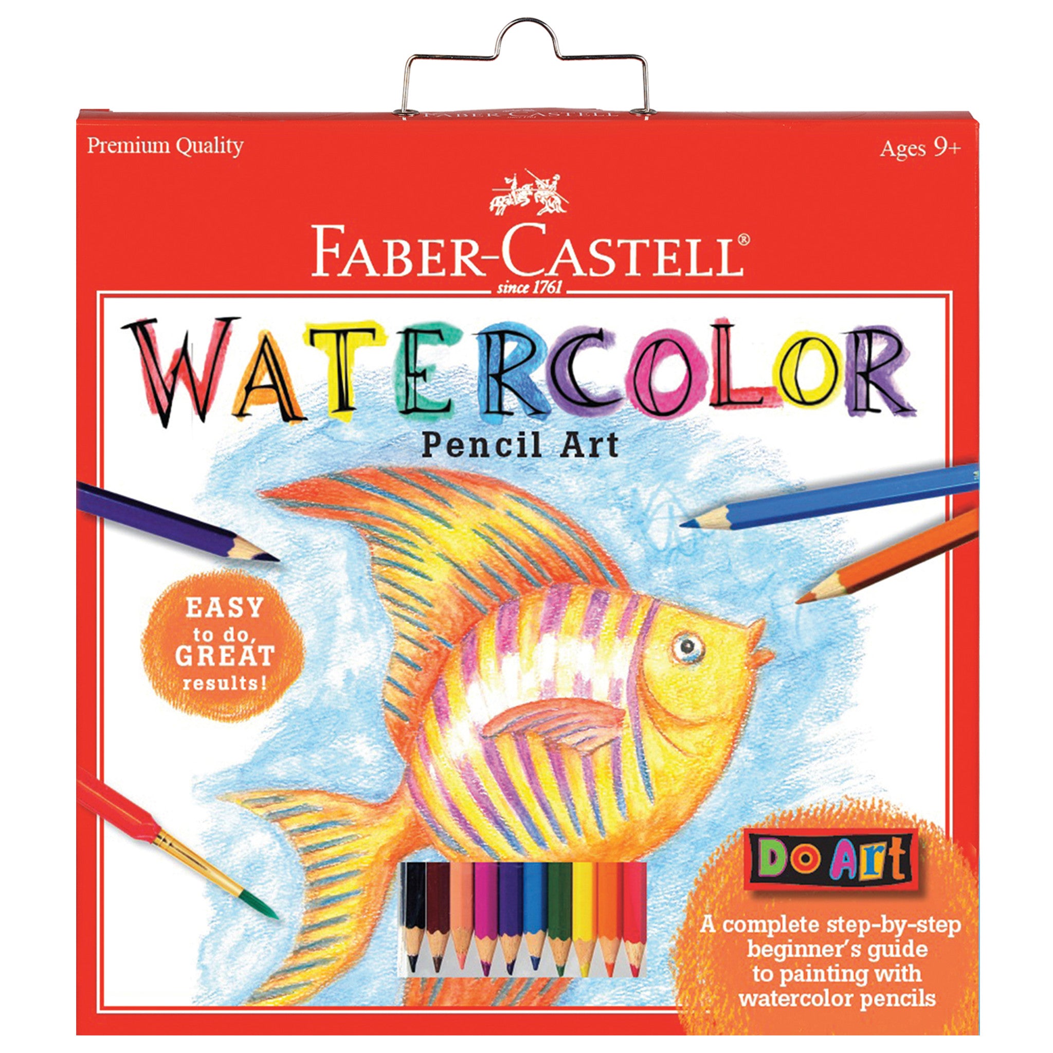 Do Art Watercolor Pencil Set #14559 - Premium Blendable Colored Pencils for Artists & Beginners - Perfect for Sketching, Drawing & Mixed Media Art Projects