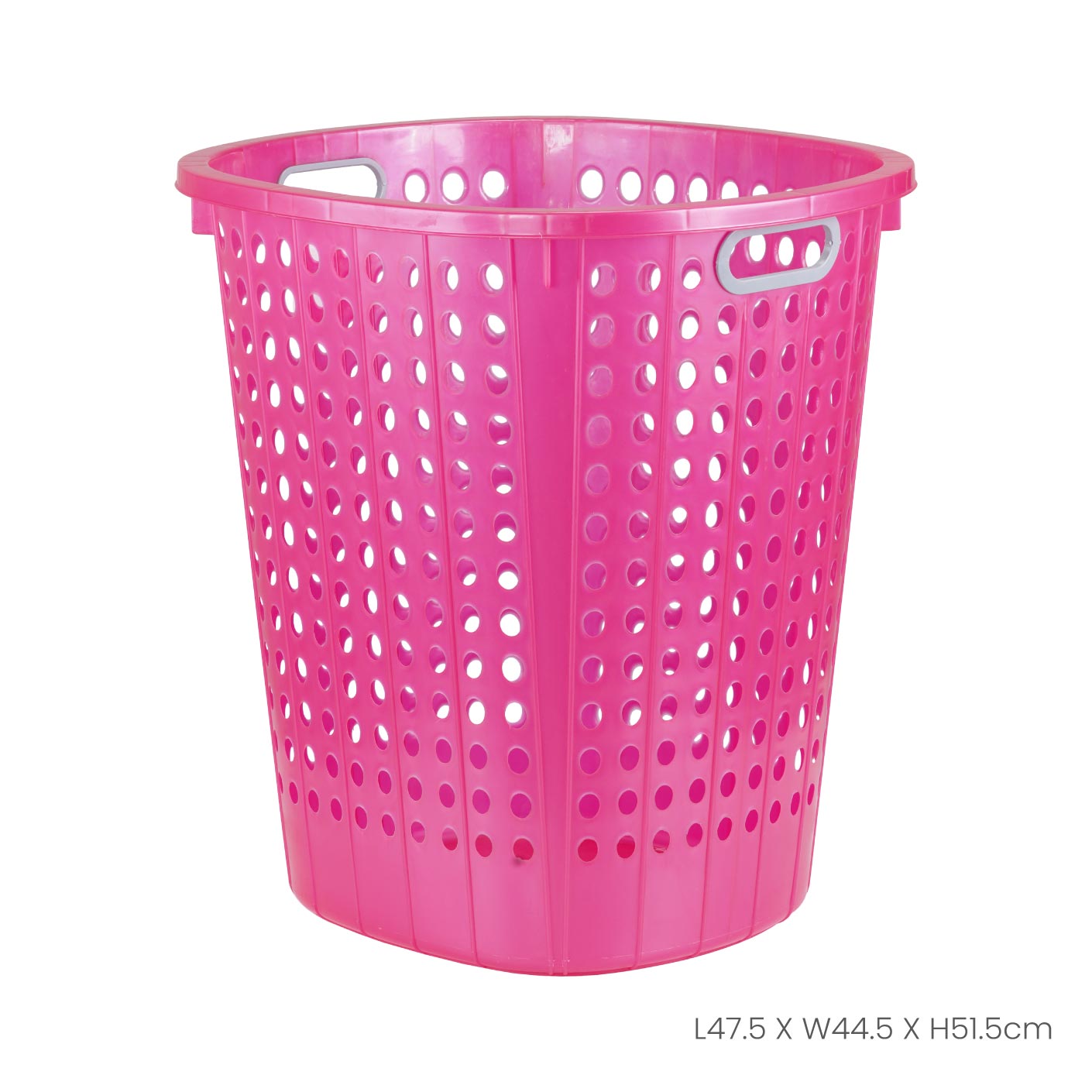 Large Laundry Basket with Handles - Foldable Mesh Hamper for Clothes, Towels & Bedding - Perfect for Home, Dorm, or Laundry Room Organization (Medium, 4319)