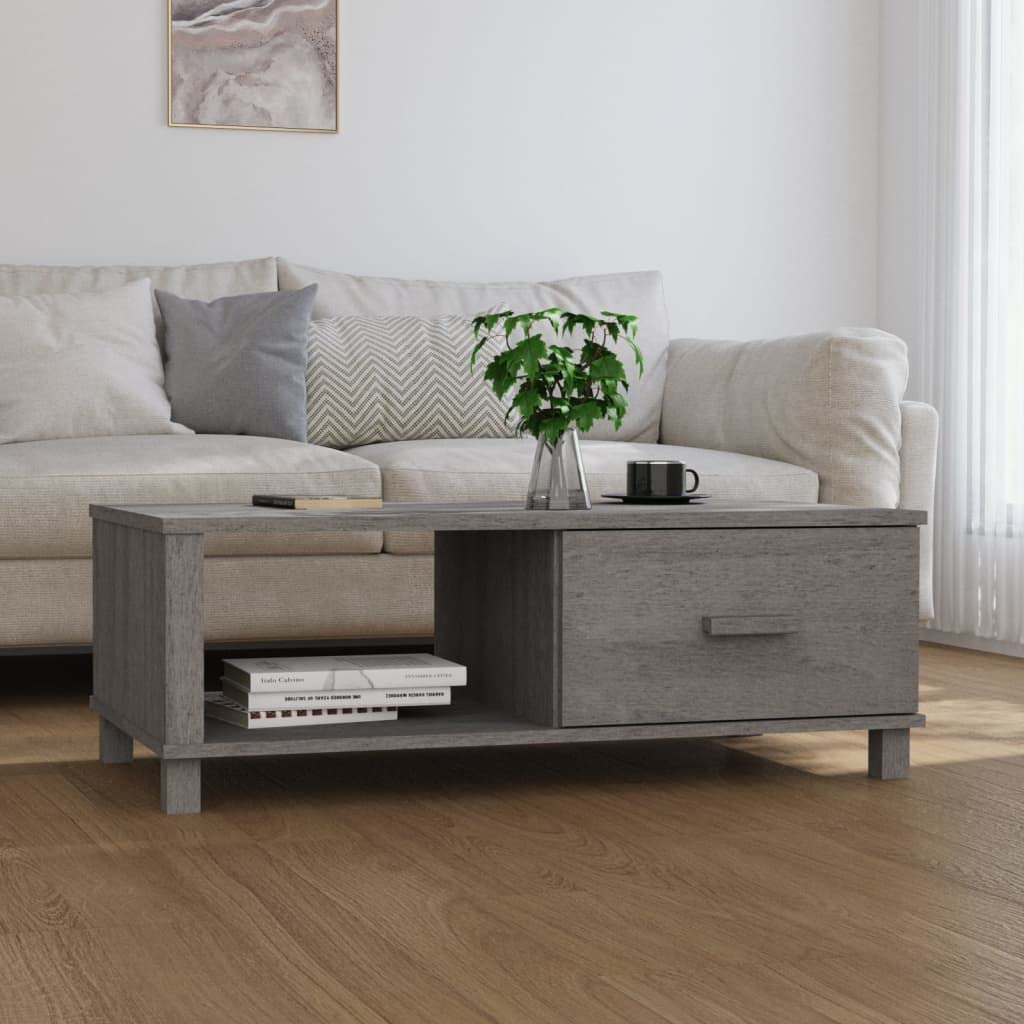 CHARMMA Light Gray Coffee Table - 39.4
