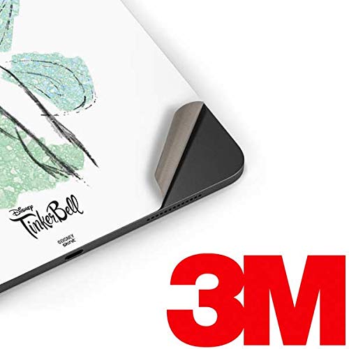 Premium Skinit Decal Skin for iPad Pro 12.9 Inch (2021 Model) - Official Disney Tinker Bell Watercolor Fairy Art Design | Protective Cover for Work, School & Travel