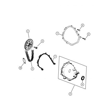 Mopar 5301 0557AA Engine Timing Camshaft Sprocket - Replacement Part for Dodge Chrysler Jeep Vehicles | Perfect for Engine Repair & Performance Upgrades