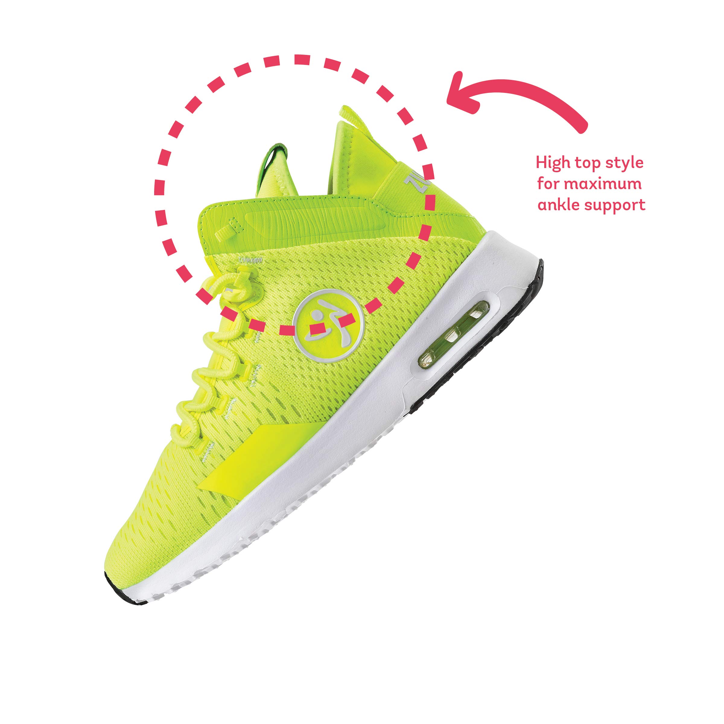 Zumba Women's Air Classic Remix Sneakers - Lightweight Dance Shoes for Zumba Fitness, Latin Dance & Workouts - Perfect for Dance Classes, Gym & Casual Wear